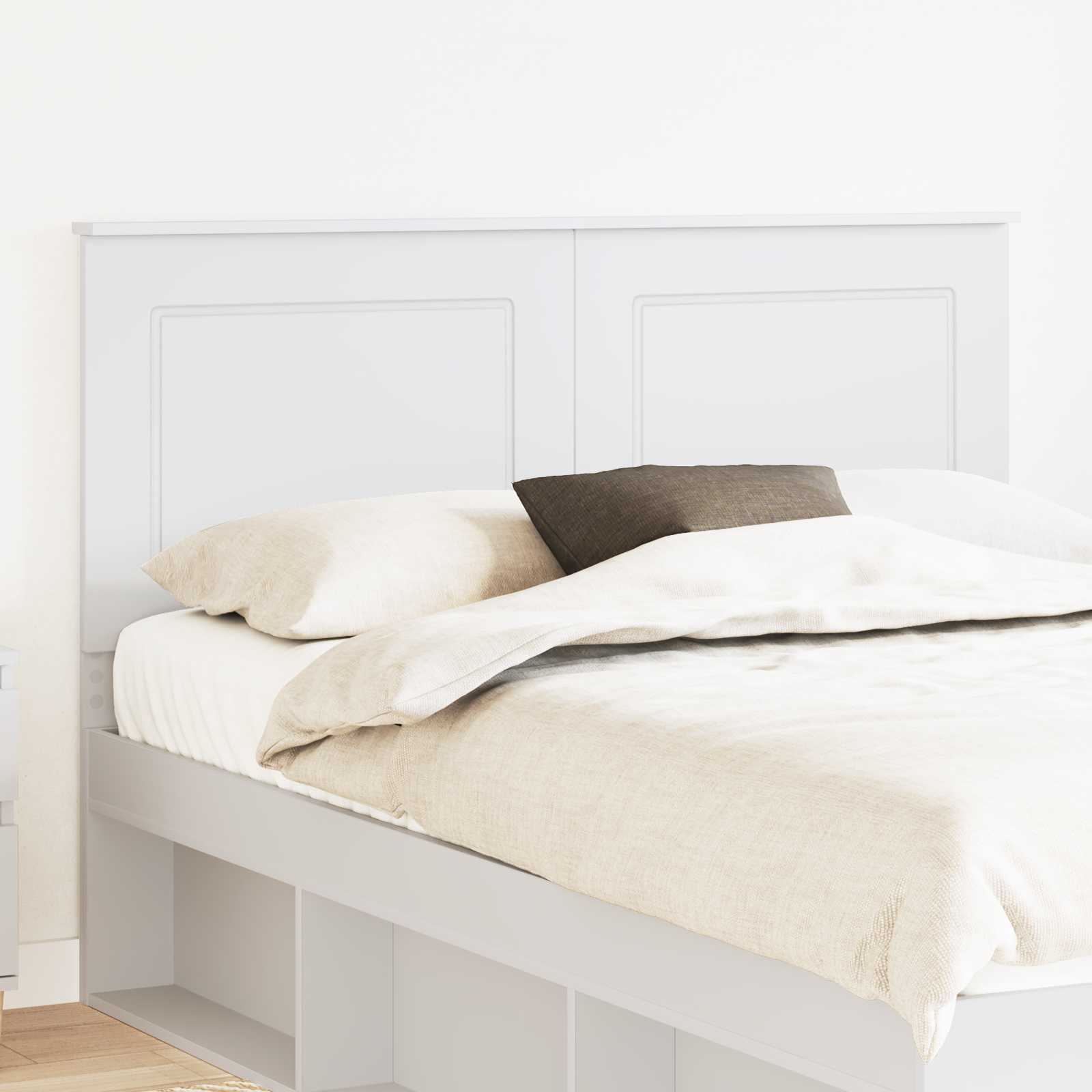 Headboard White 100 cm Engineered Wood