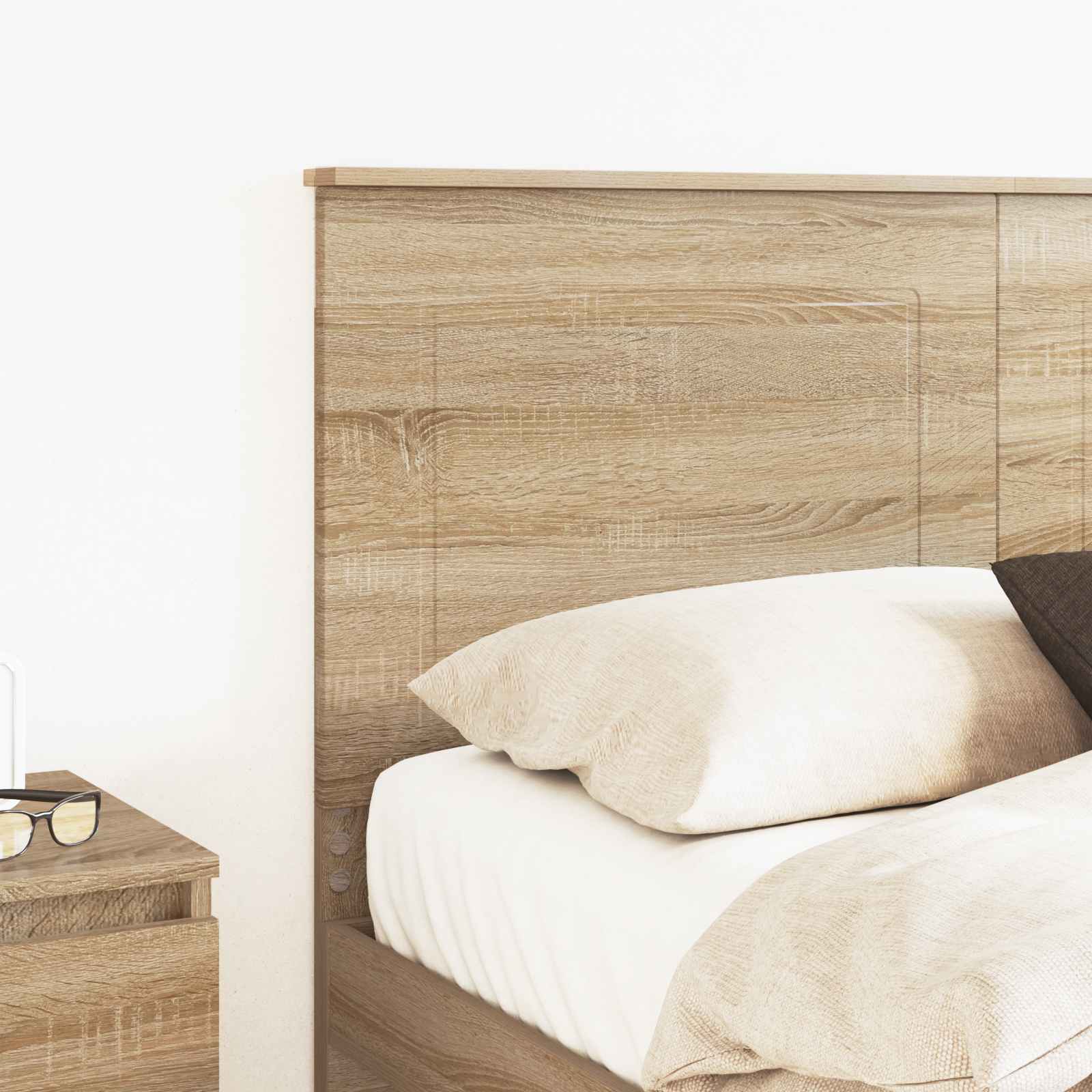 Headboard Sonoma Oak Engineered Wood