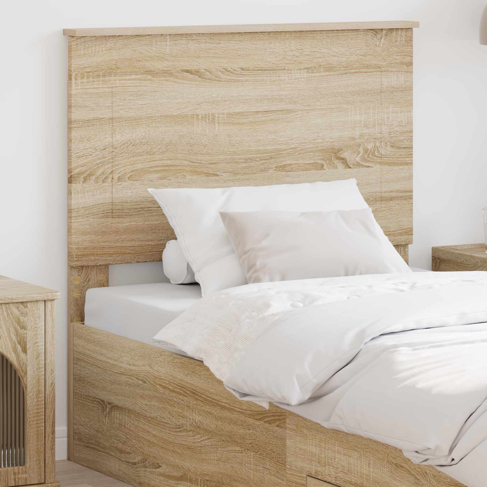 Headboard Sonoma Oak Engineered Wood