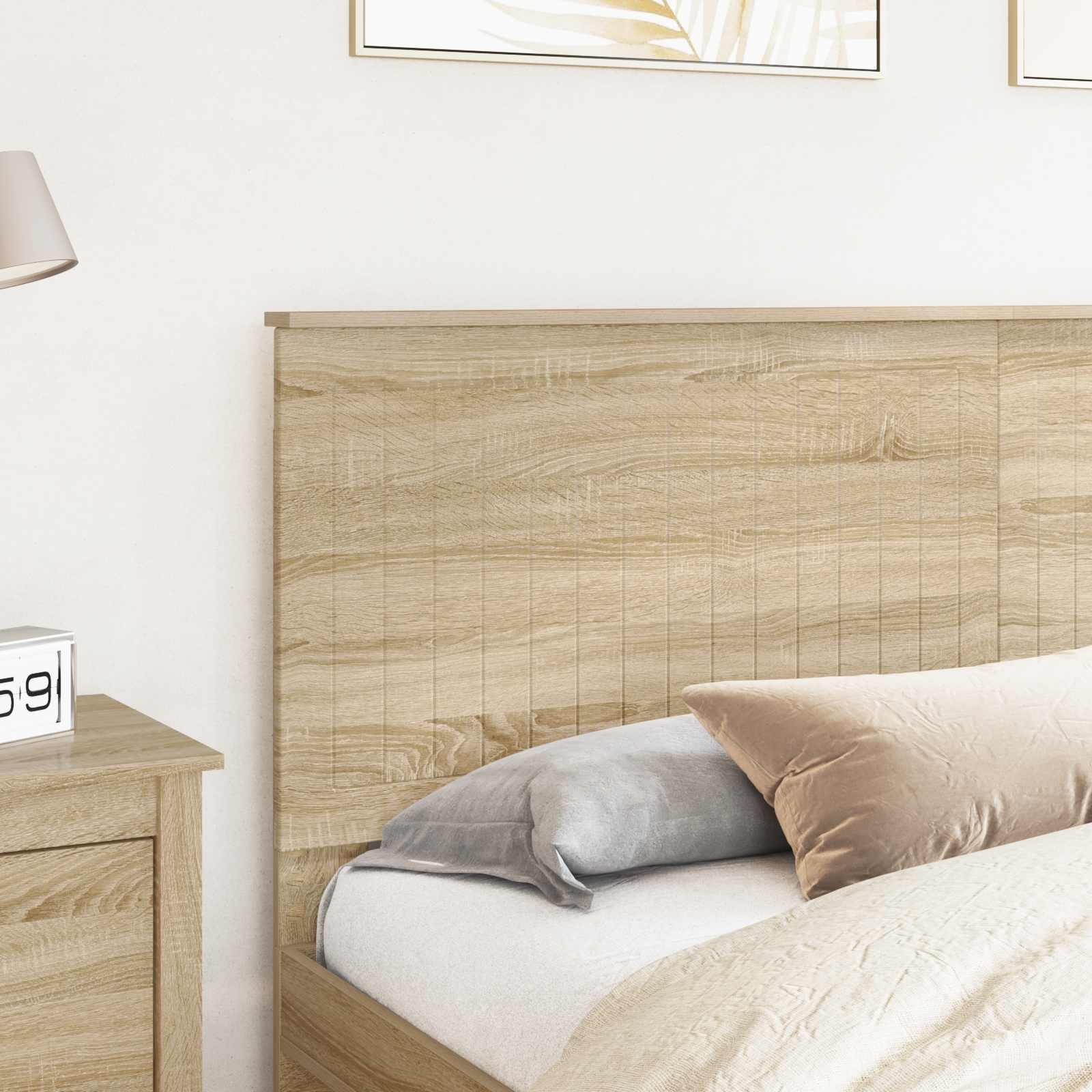 Headboard Sonoma Oak Engineered wood