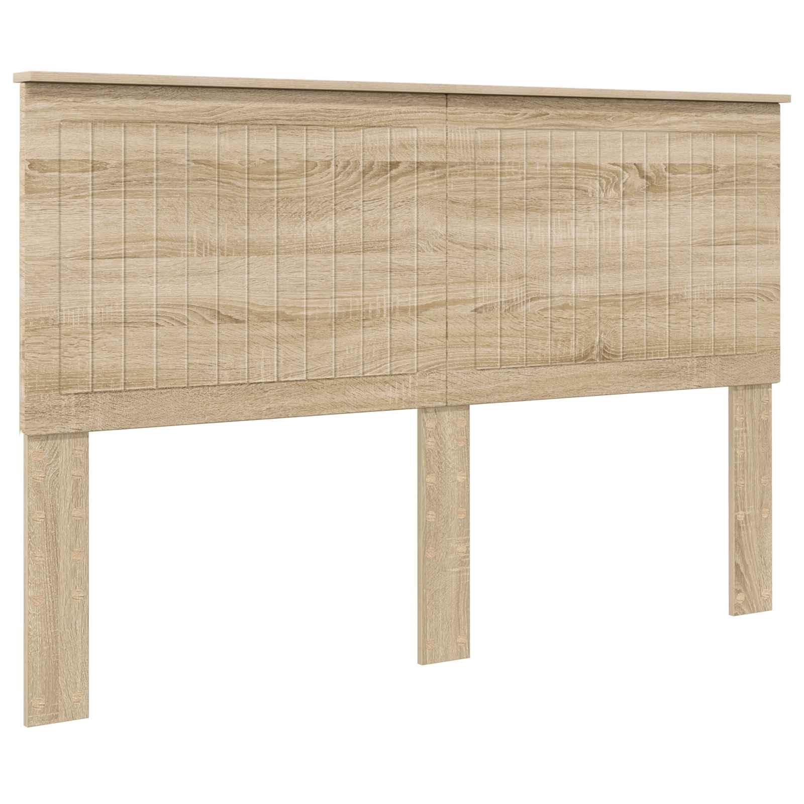 Headboard with Headboard Sonoma Oak 150 cm Engineered wood