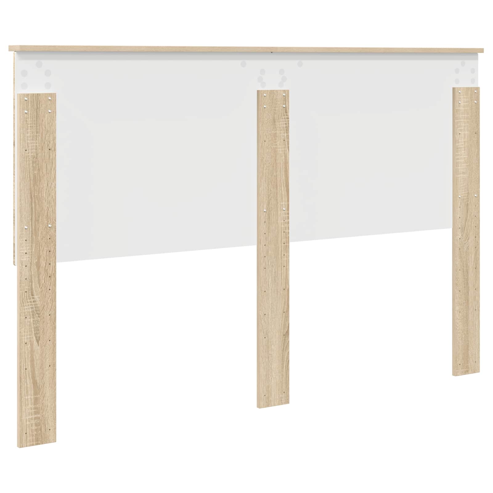 Headboard with Headboard Sonoma Oak 150 cm Engineered wood
