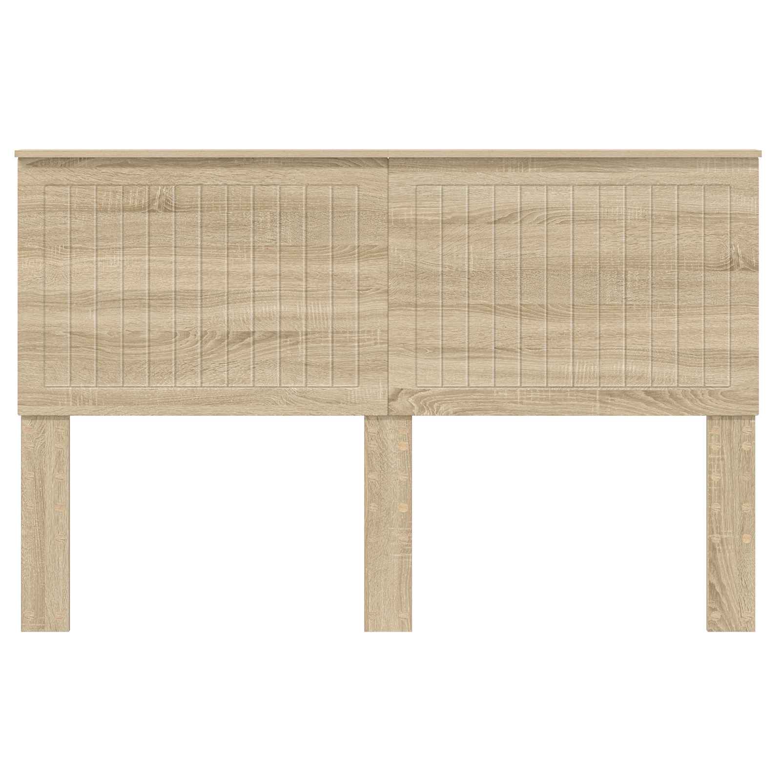 Headboard with Headboard Sonoma Oak 150 cm Engineered wood