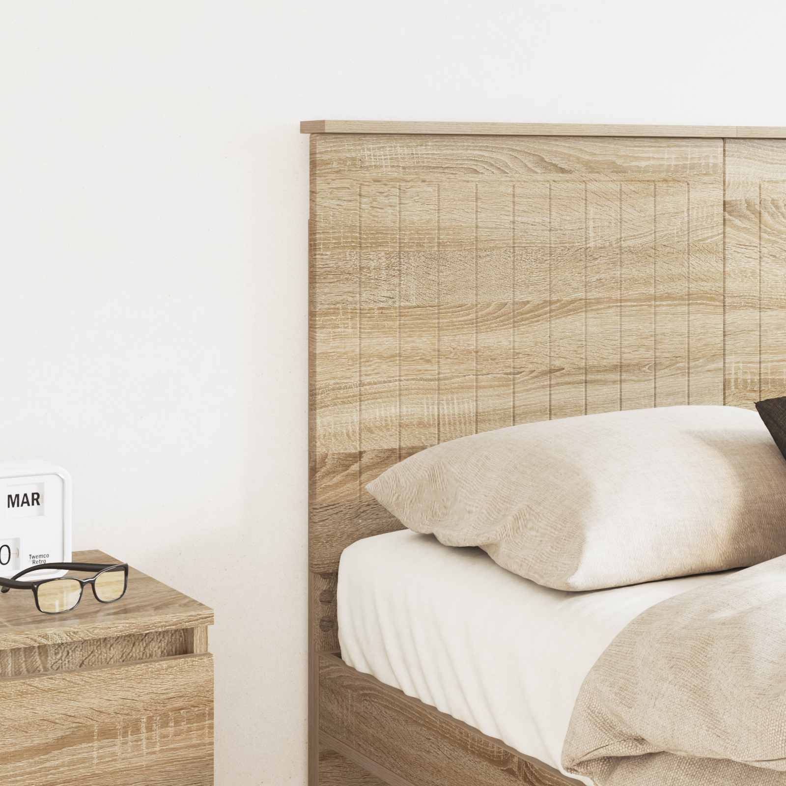 Headboard Sonoma Oak Engineered wood