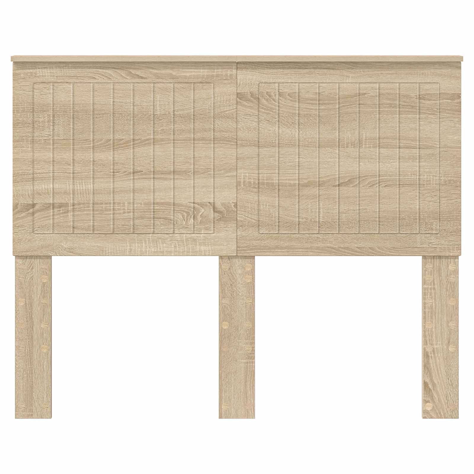 Headboard with Headboard Sonoma Oak 135 cm Engineered wood