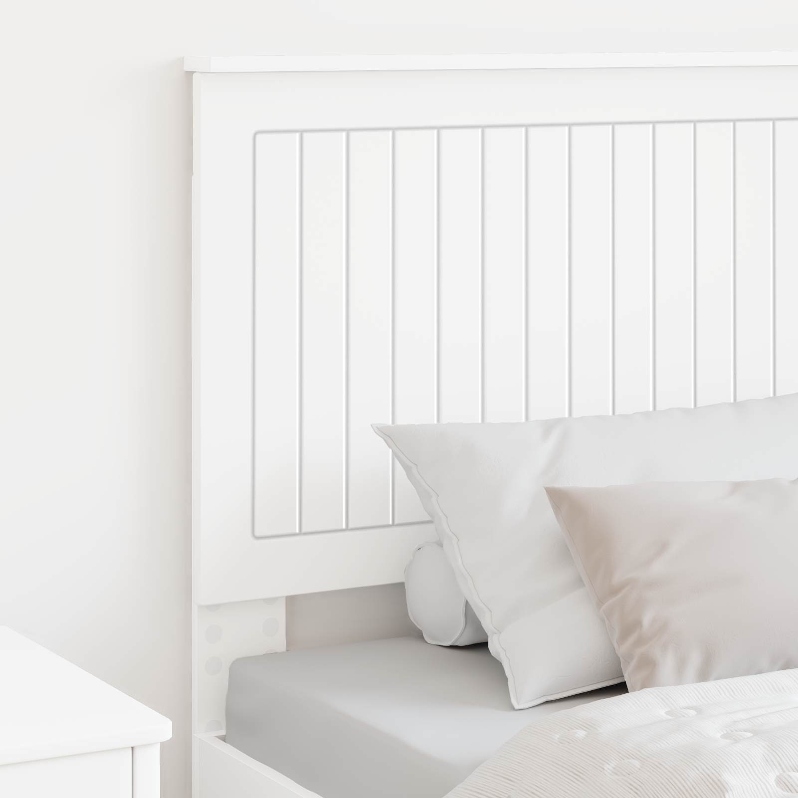 Headboard White Engineered wood