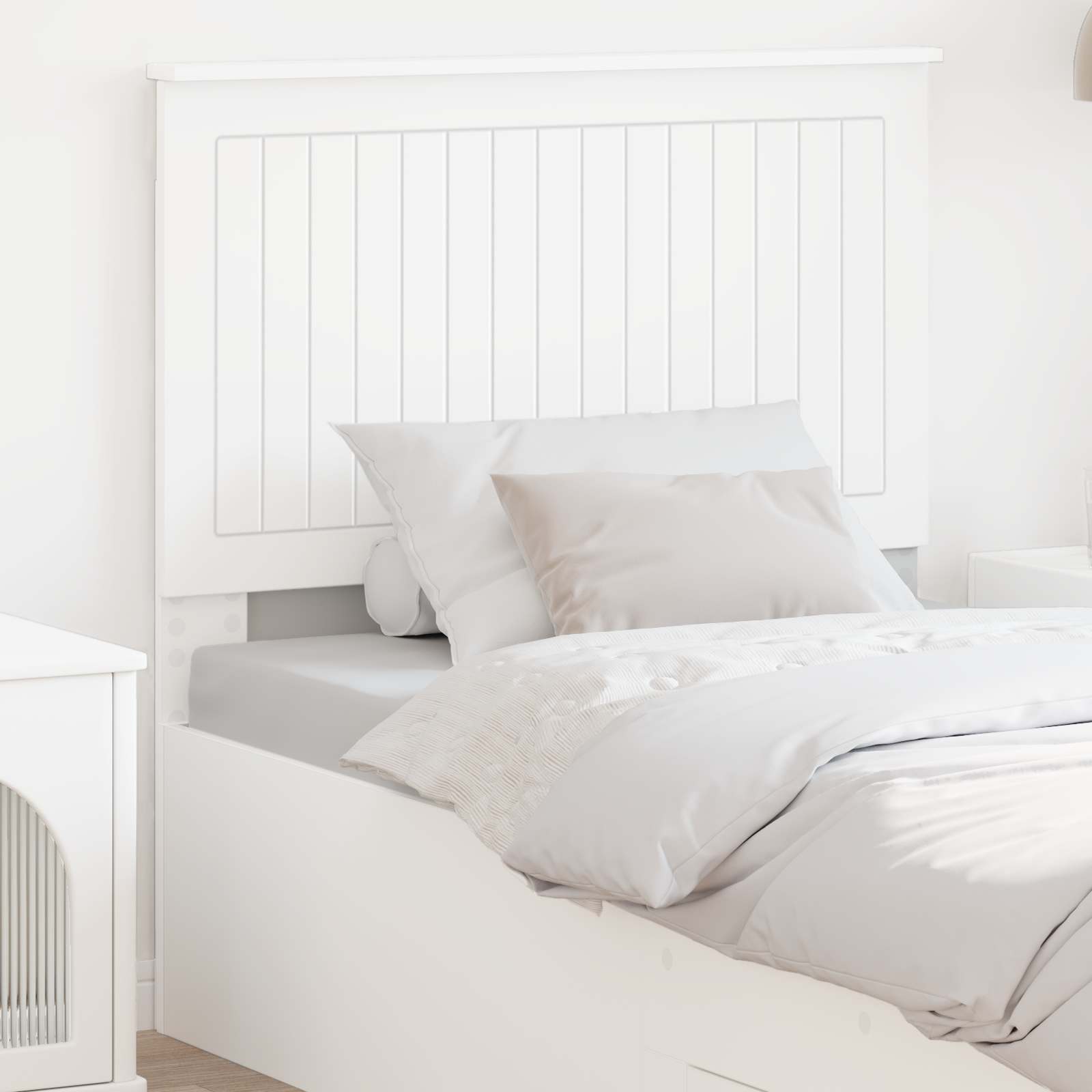 Headboard White Engineered wood