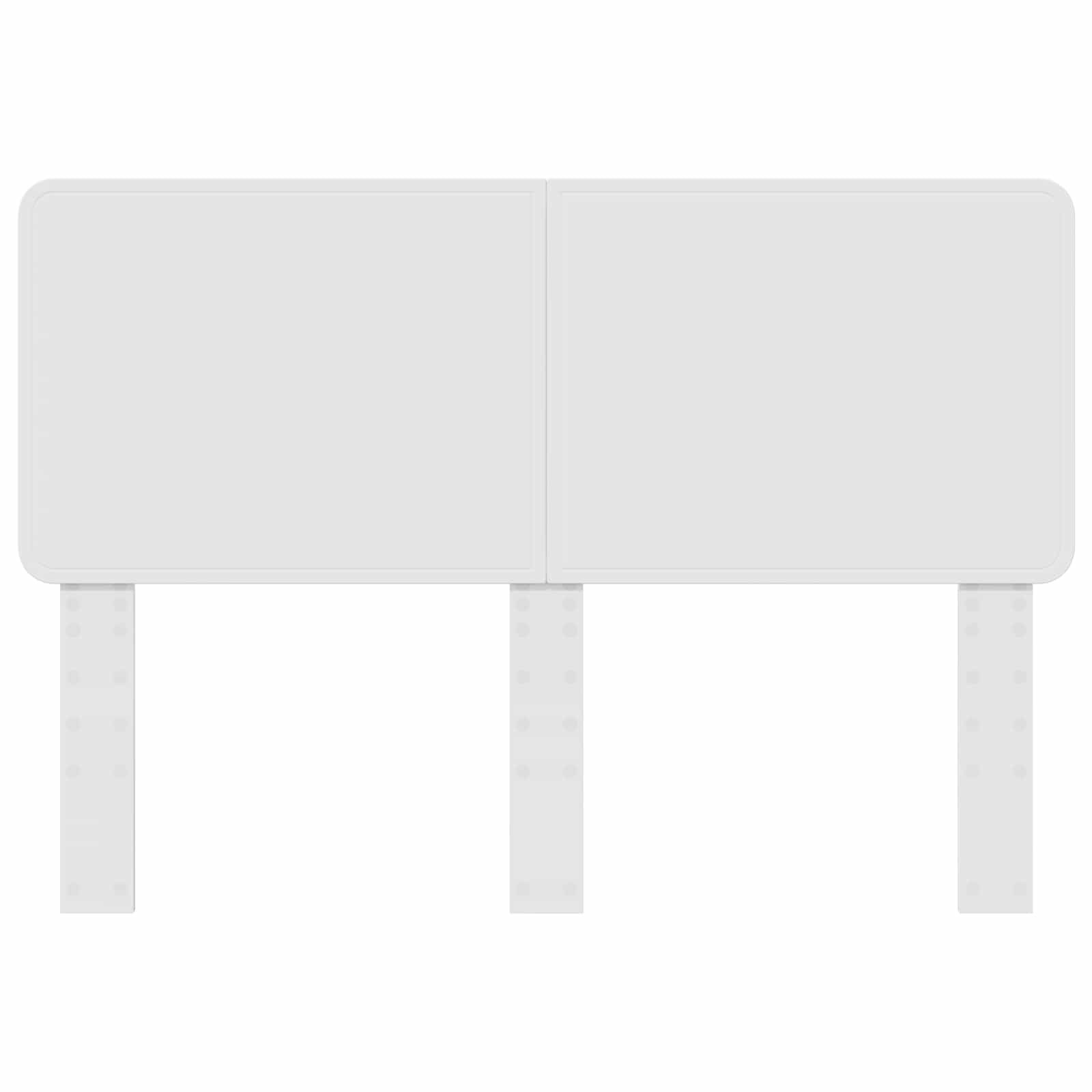 Headboard White Engineered wood