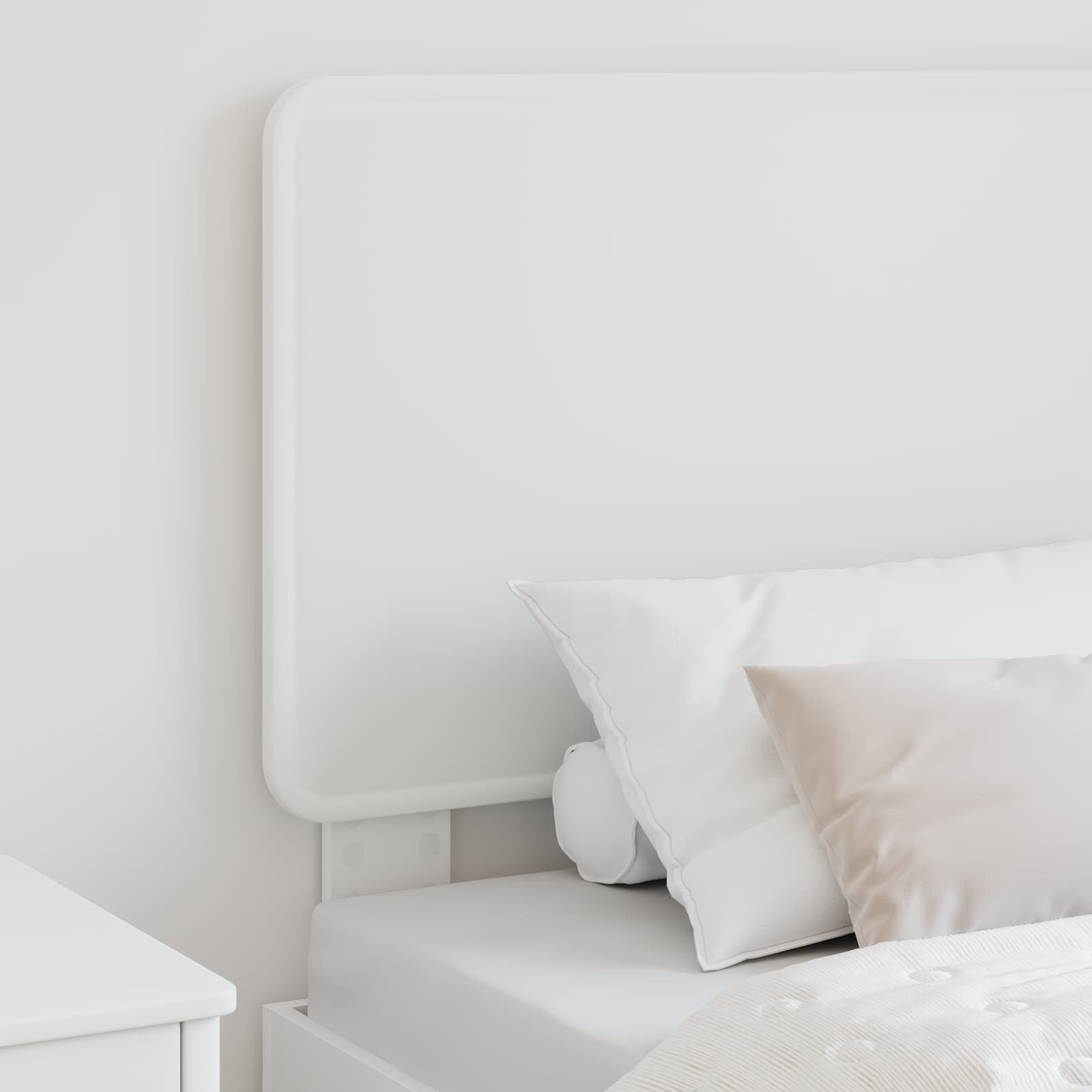 Headboard White 90 cm Engineered wood