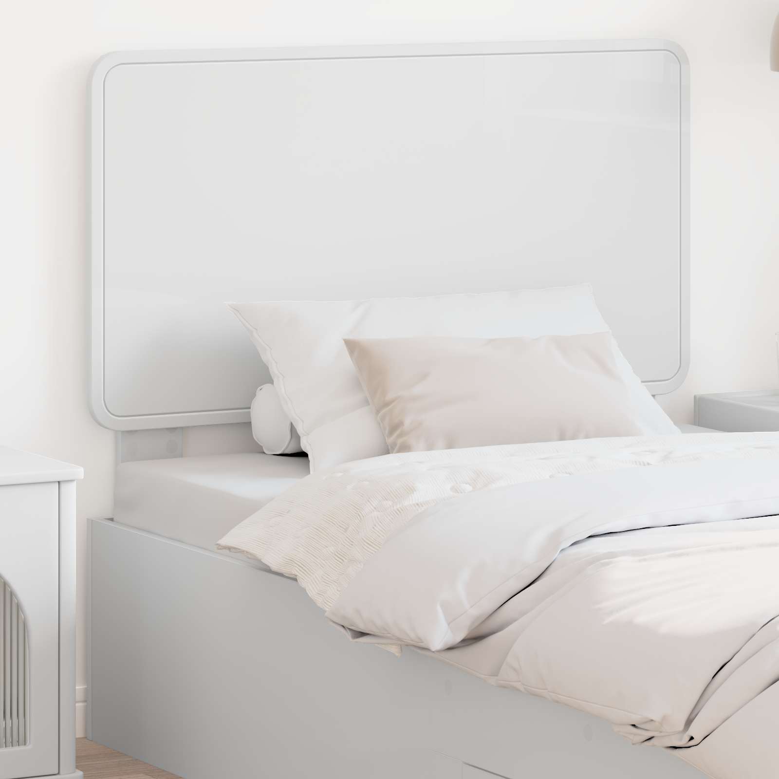 Headboard White Engineered wood