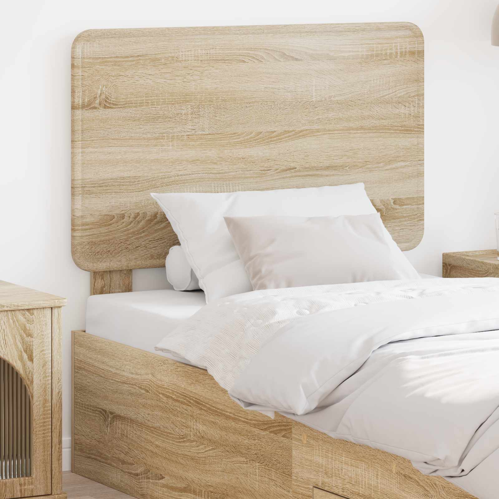 Headboard Sonoma Oak 90 cm Engineered wood
