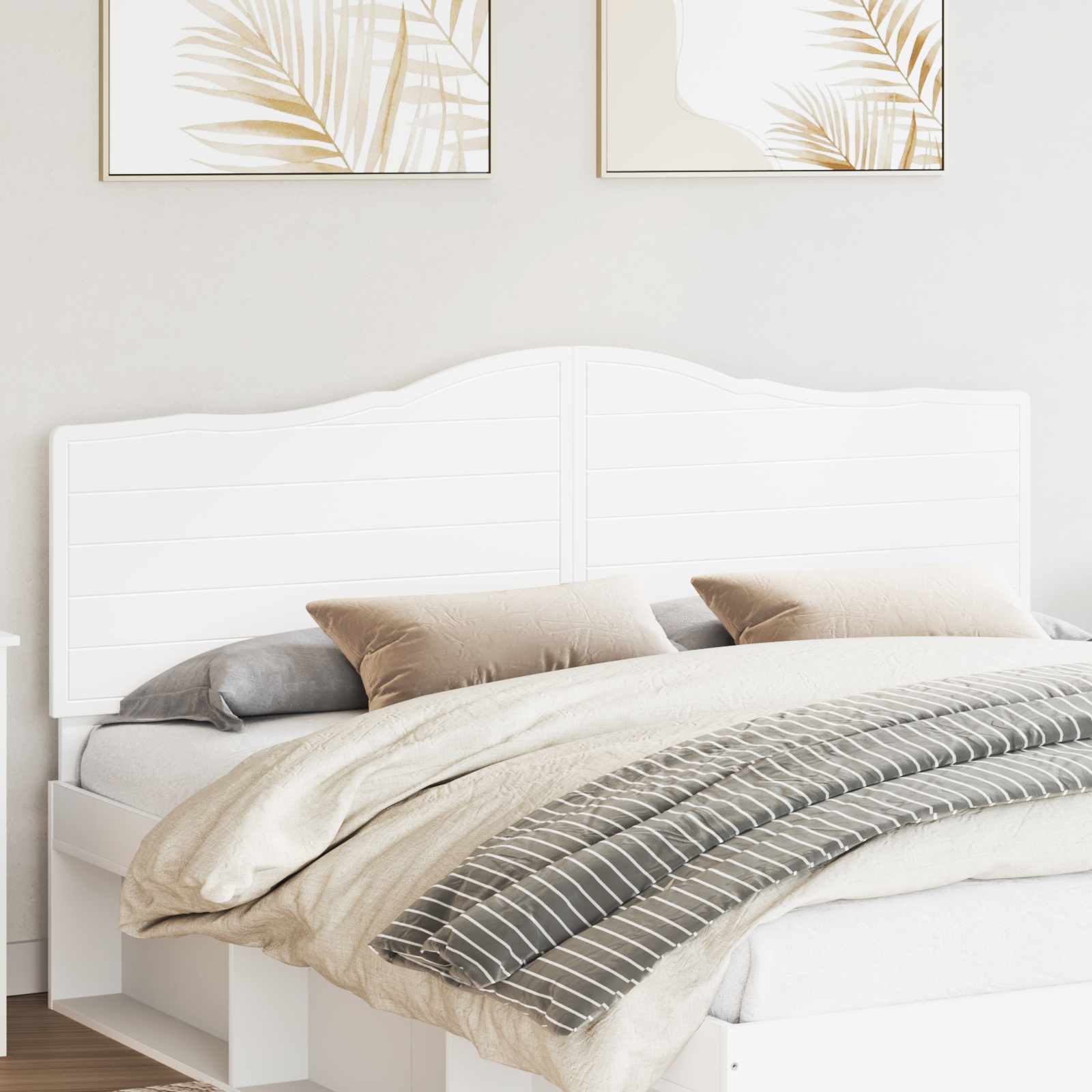 Headboard White Engineered wood