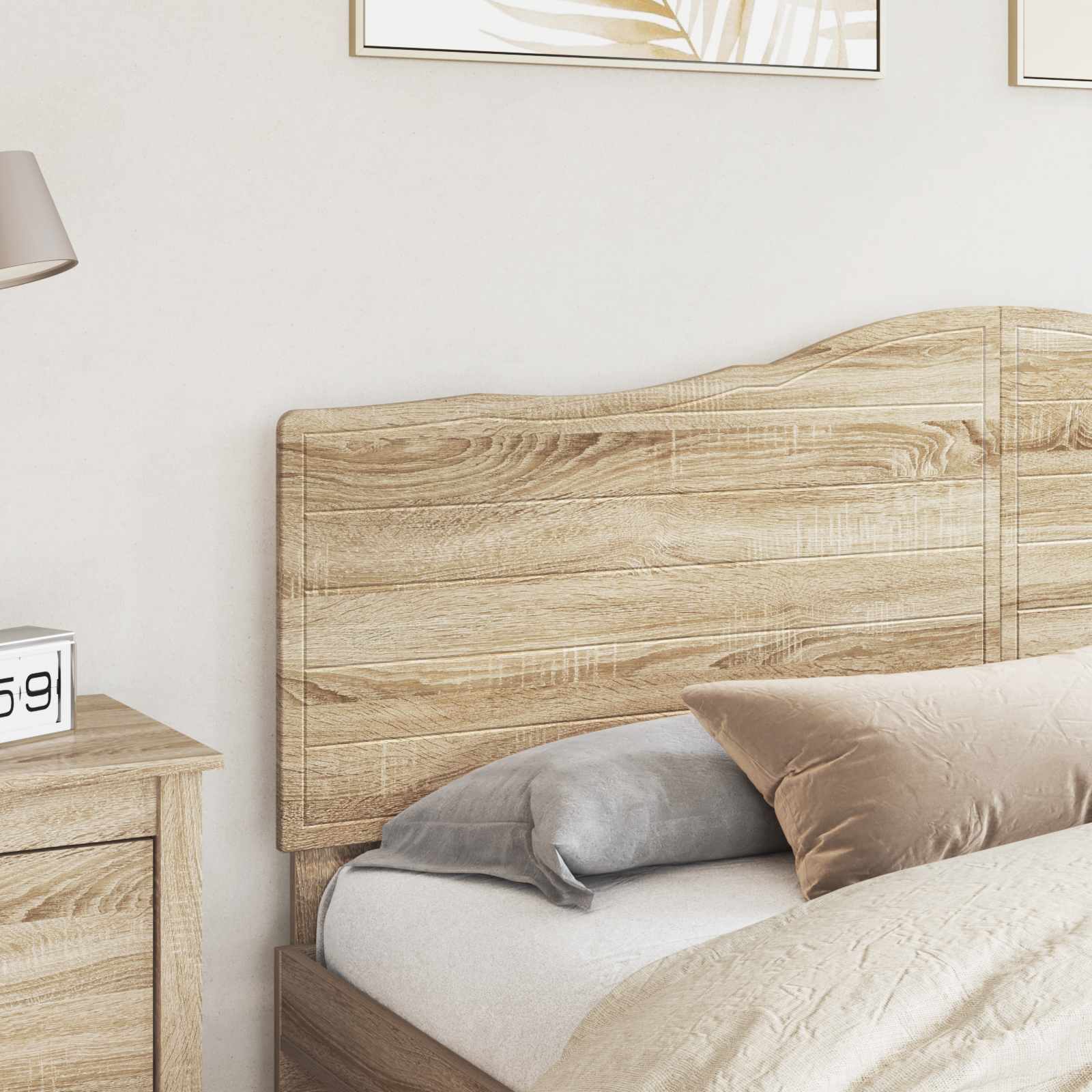 Headboard Sonoma Oak Engineered wood