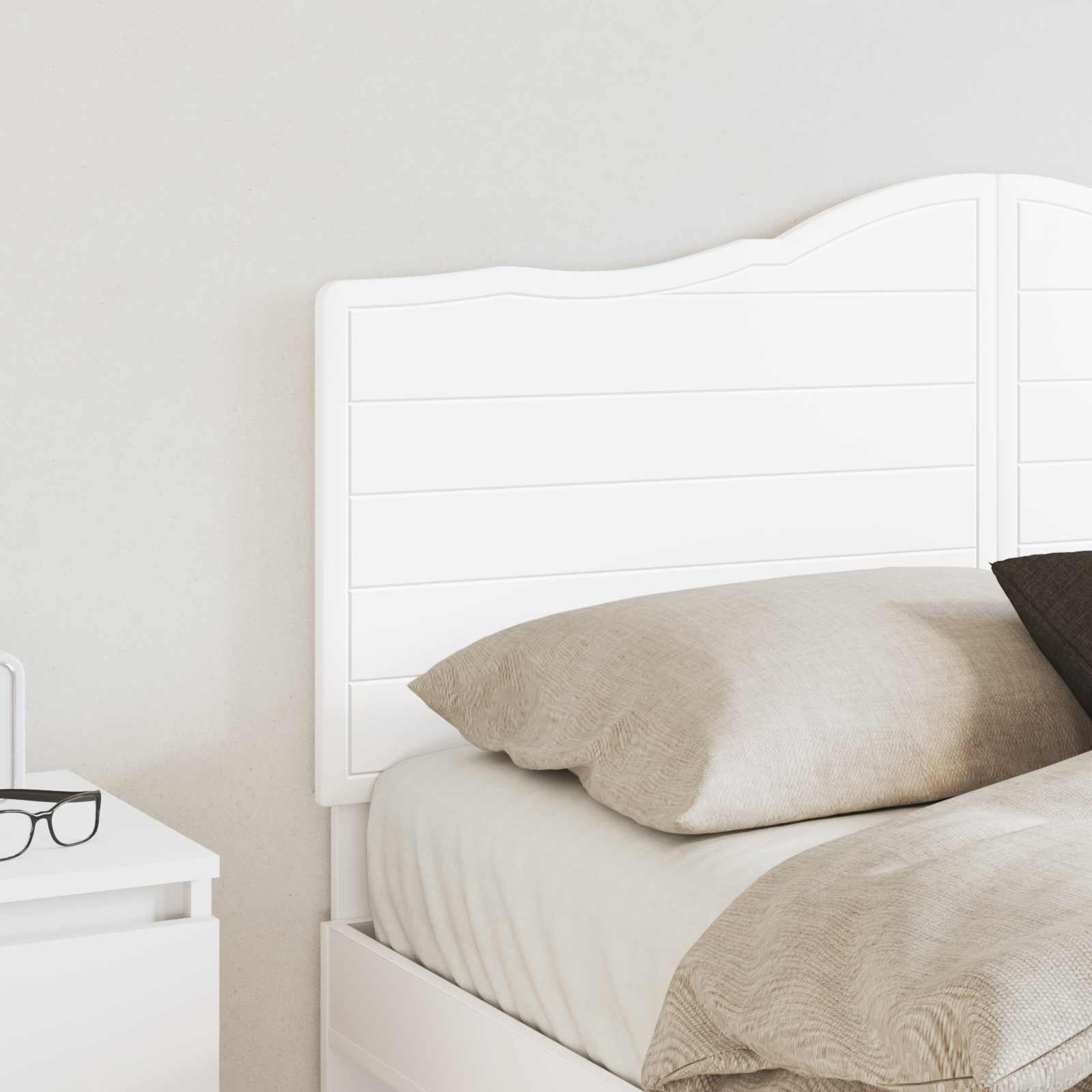 Headboard White Engineered wood