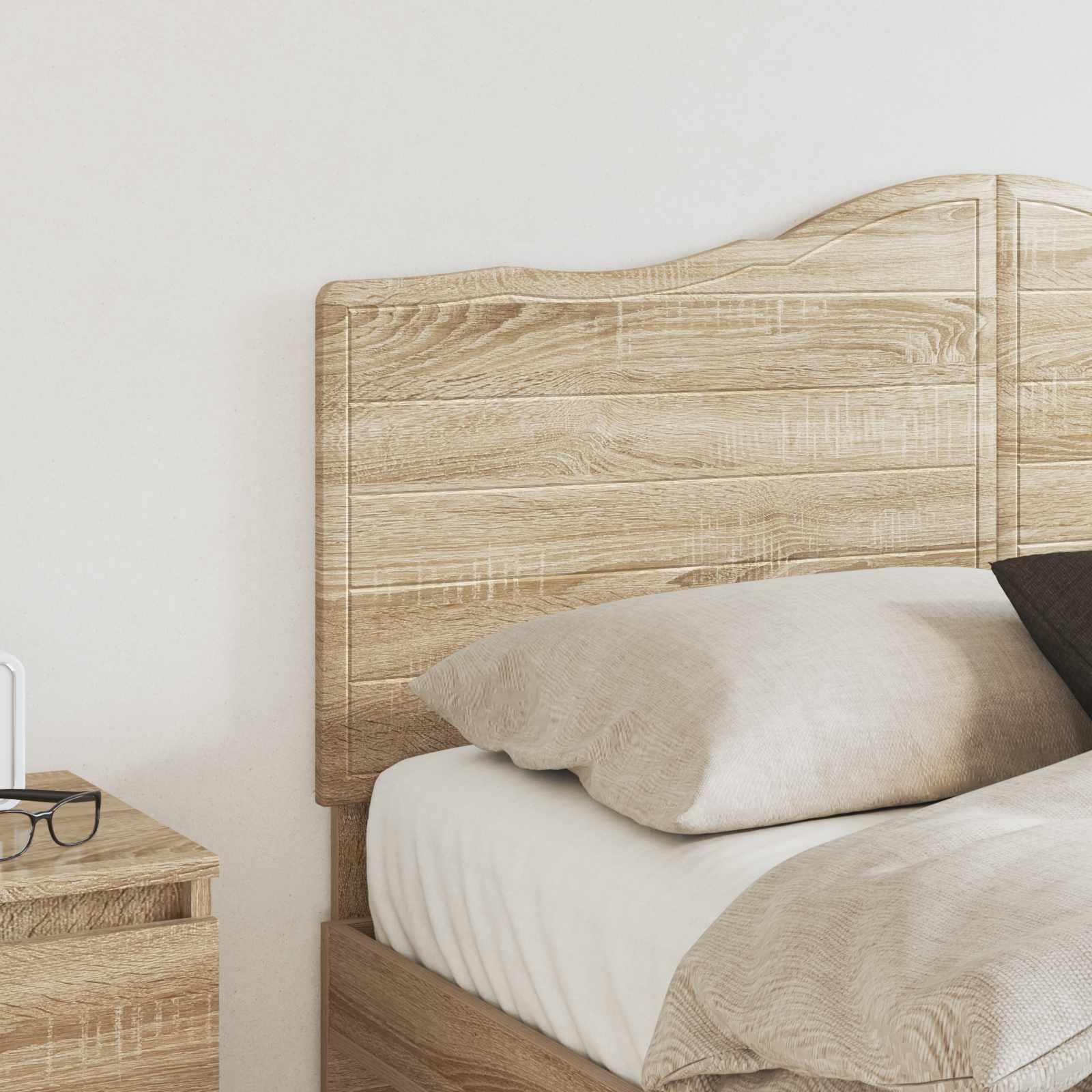 Headboard Sonoma Oak Engineered wood