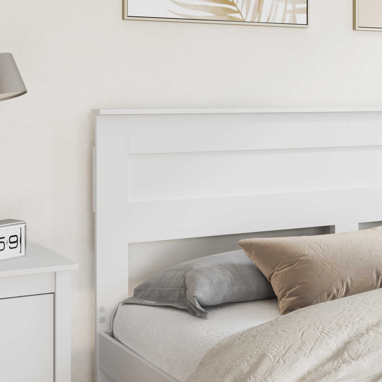 Headboard White Engineered wood
