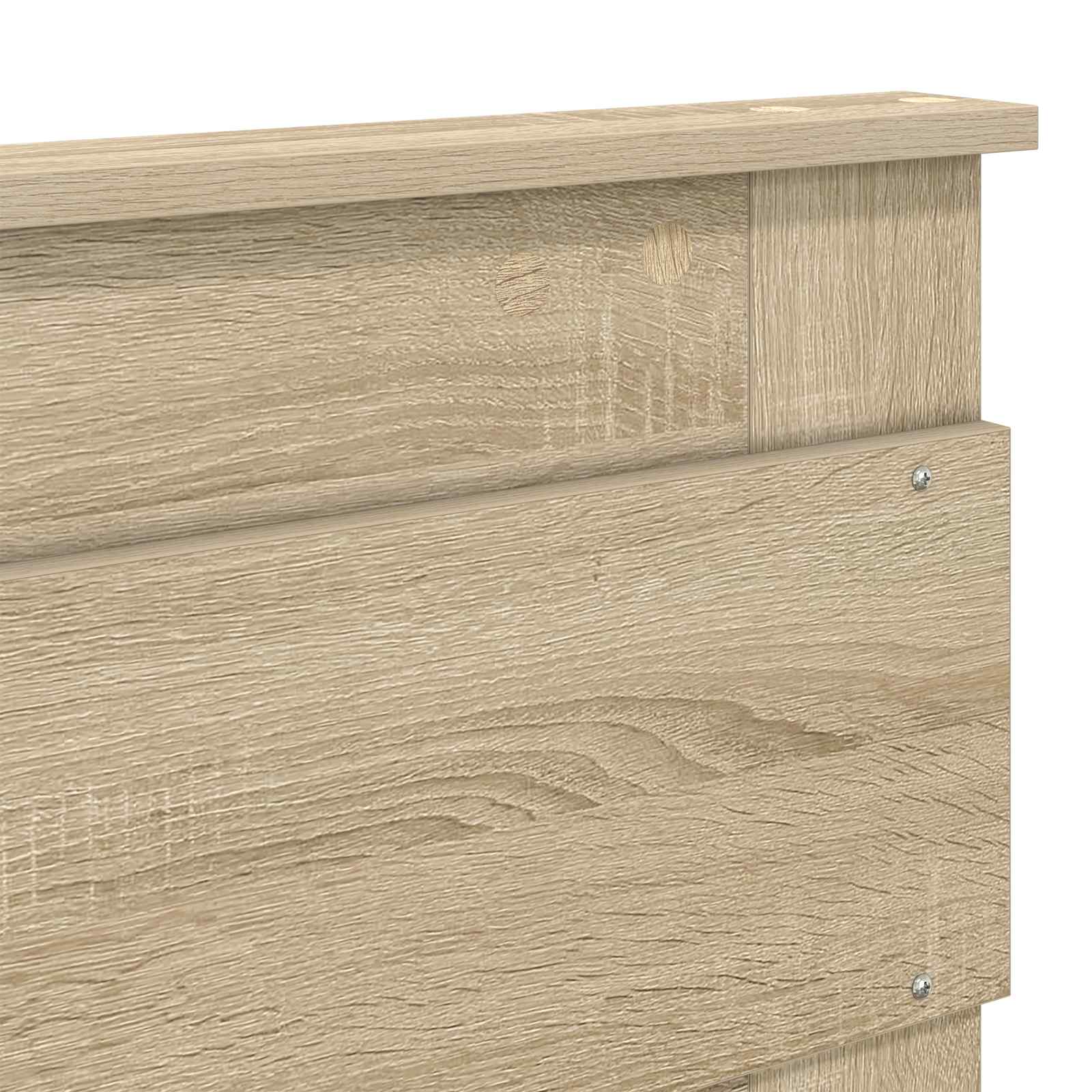 Headboard Sonoma Oak 180 cm Engineered wood