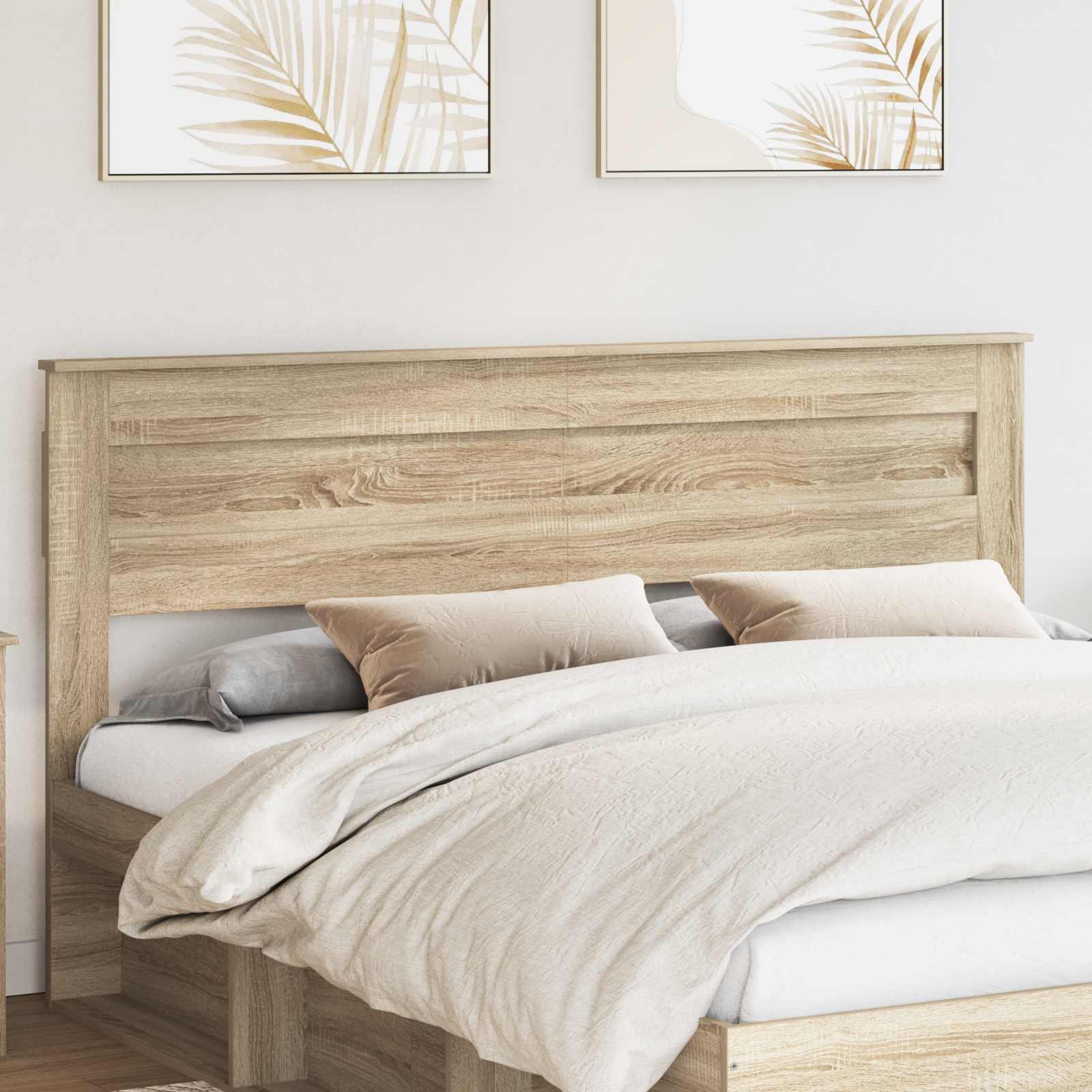 Headboard Sonoma Oak 180 cm Engineered wood