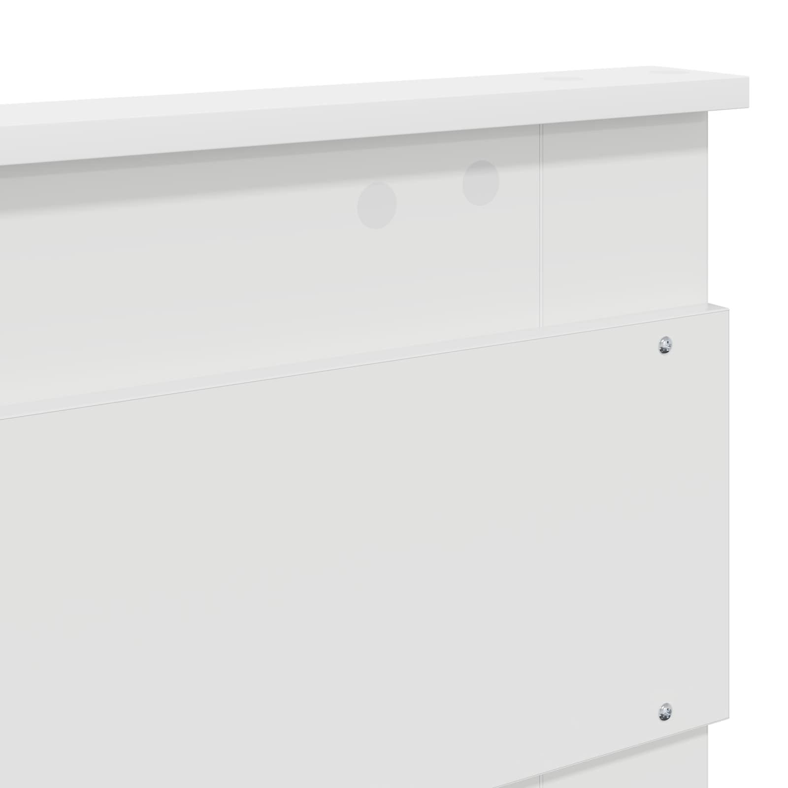 Headboard White Engineered wood