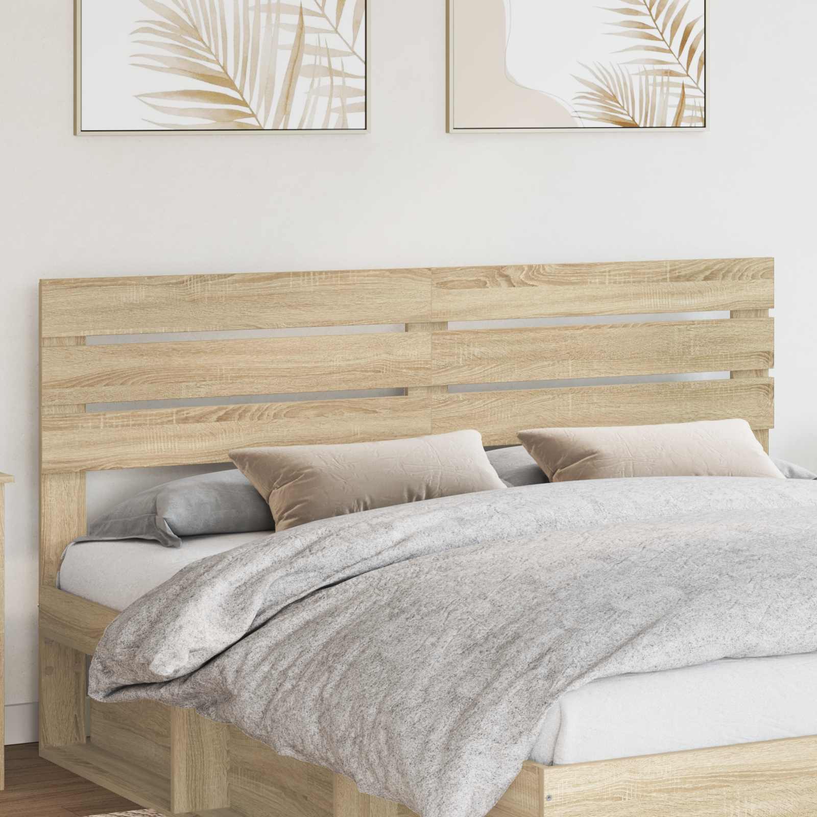 Headboard Sonoma Oak 180 cm Engineered wood