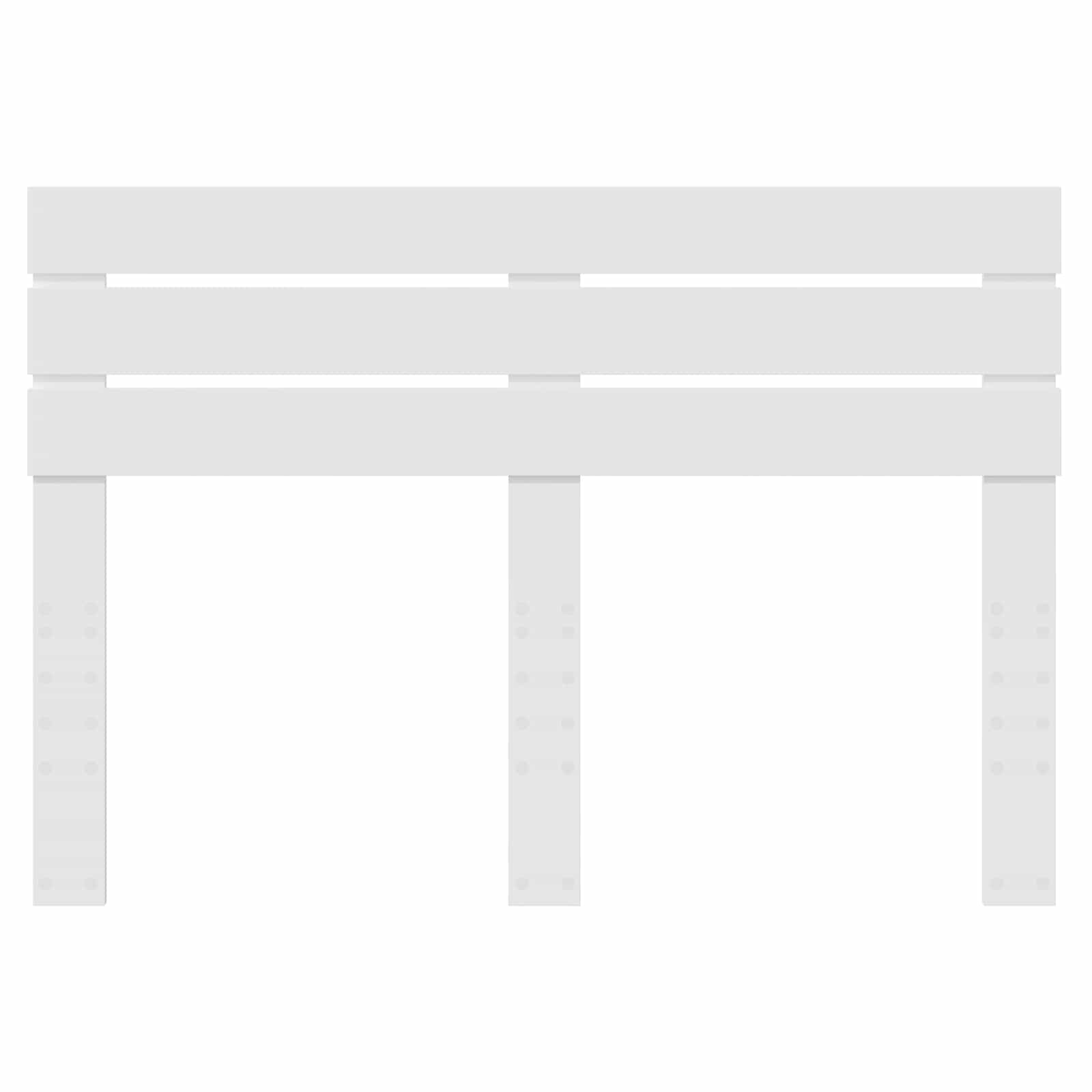 Headboard White Engineered wood
