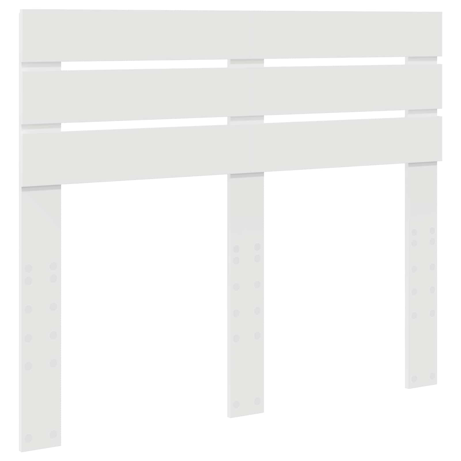 Headboard White Engineered wood