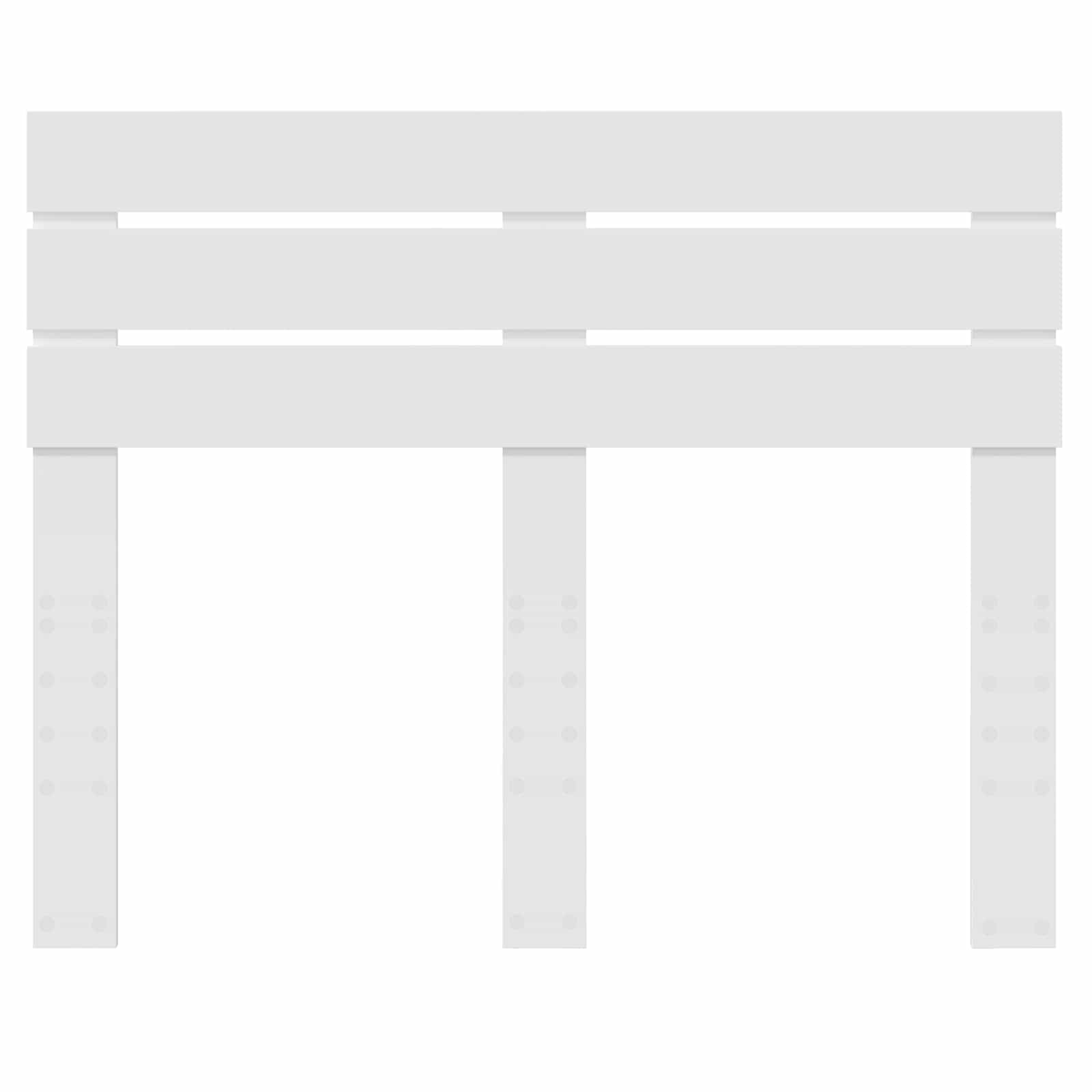 Headboard White Engineered wood