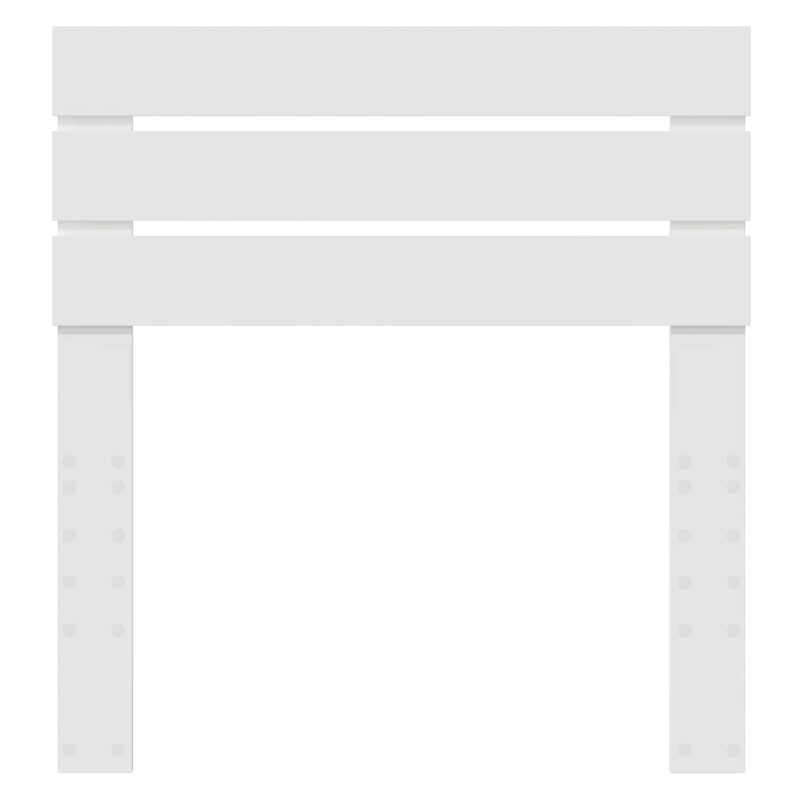 Headboard White Engineered wood