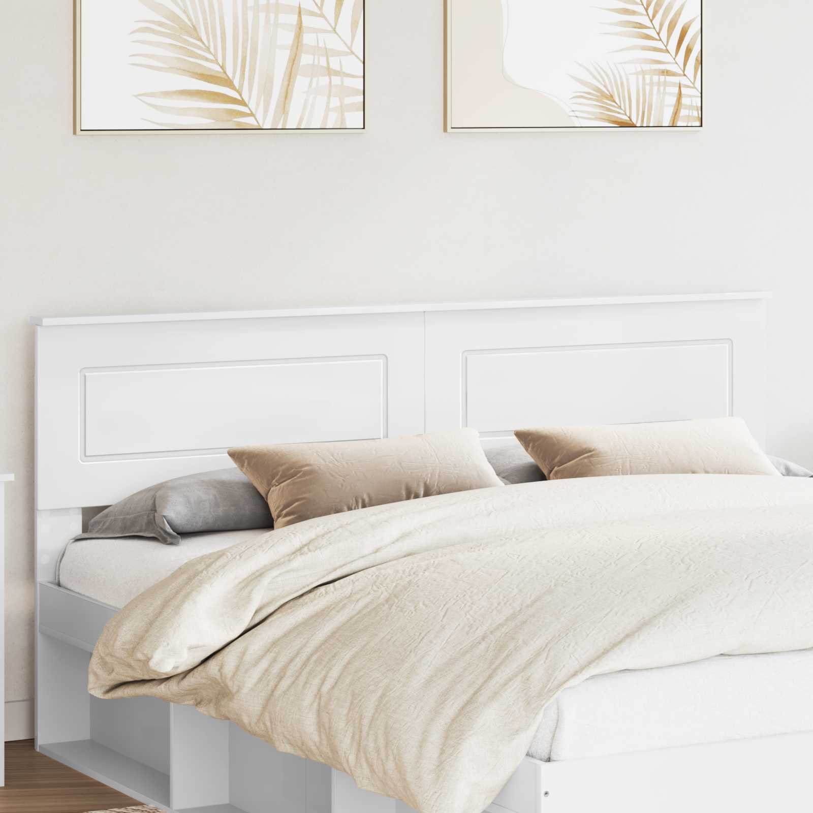 Headboard White Engineered wood