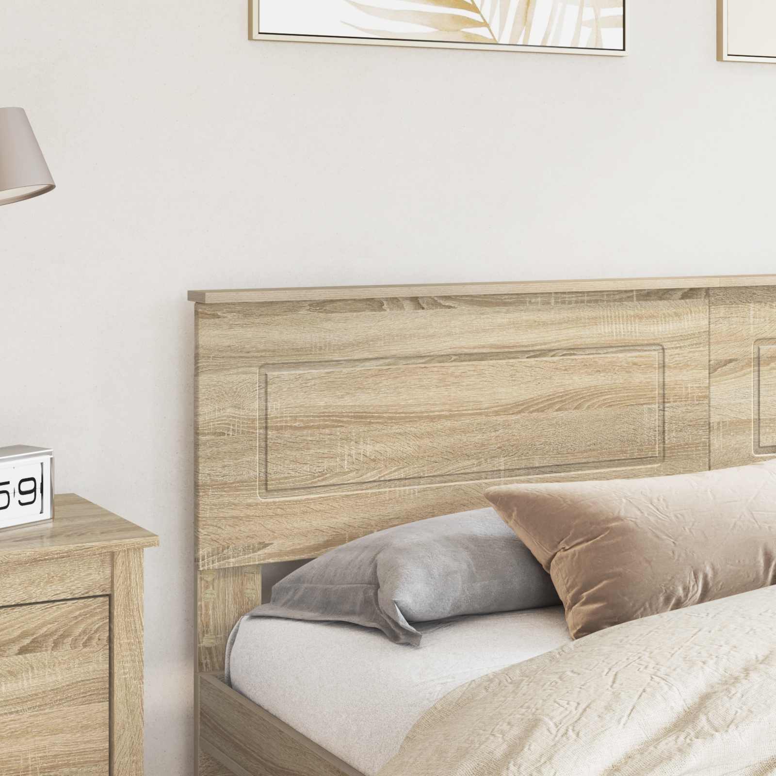 Headboard Sonoma Oak Engineered wood