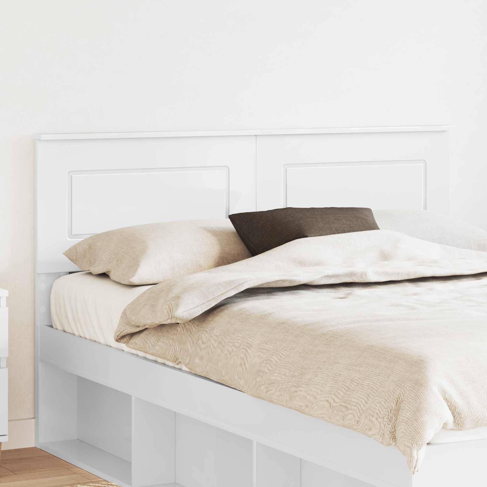Headboard White Engineered wood
