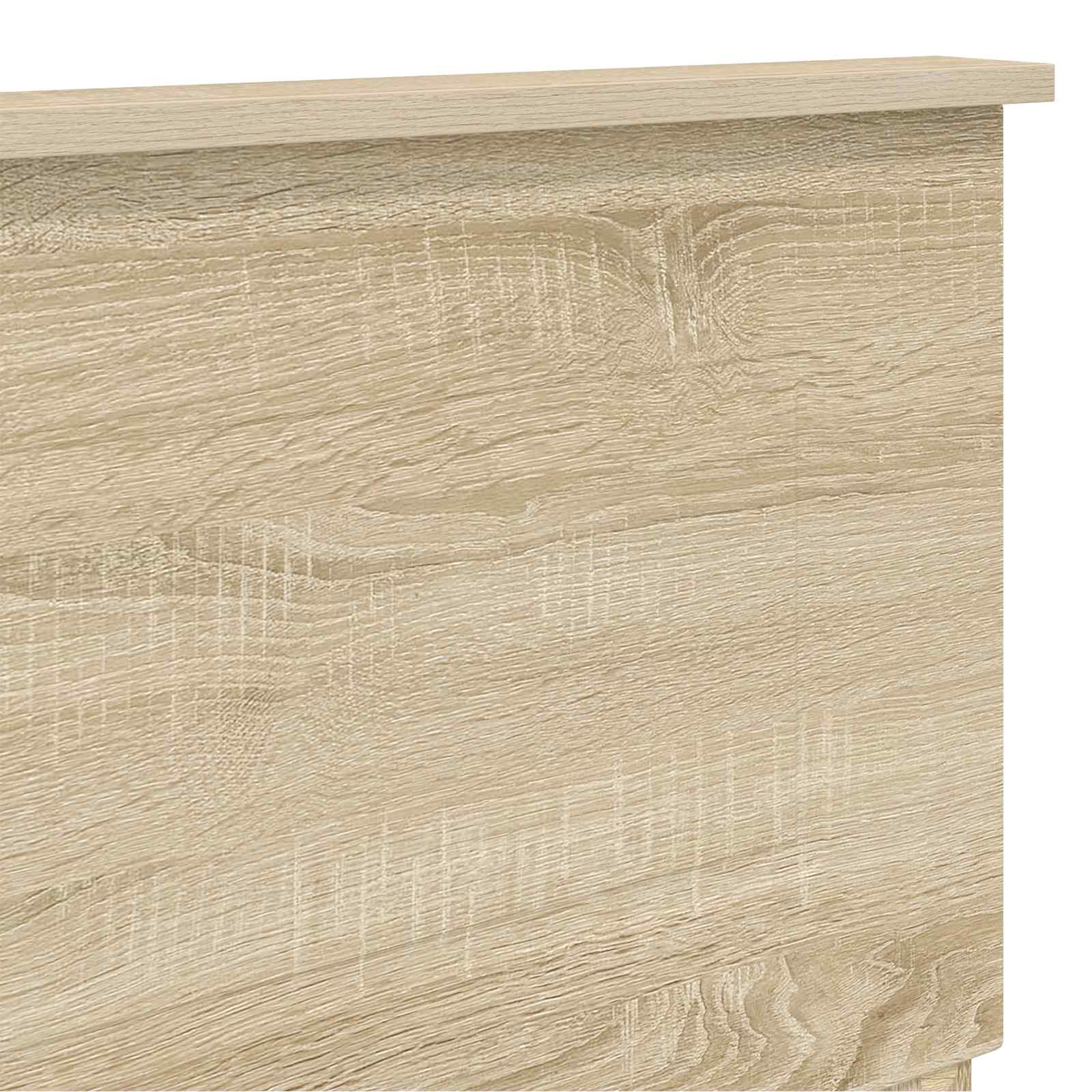 Headboard Sonoma Oak 150 cm Engineered wood