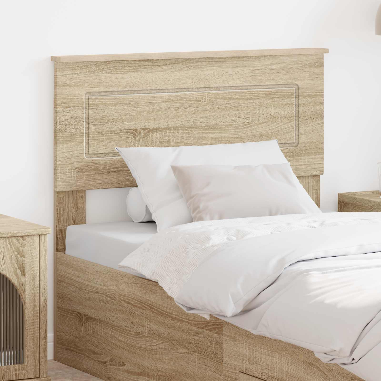 Headboard Sonoma Oak Engineered wood