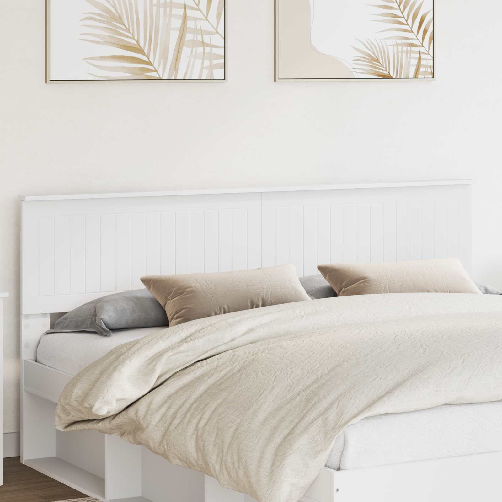 Headboard White Engineered wood