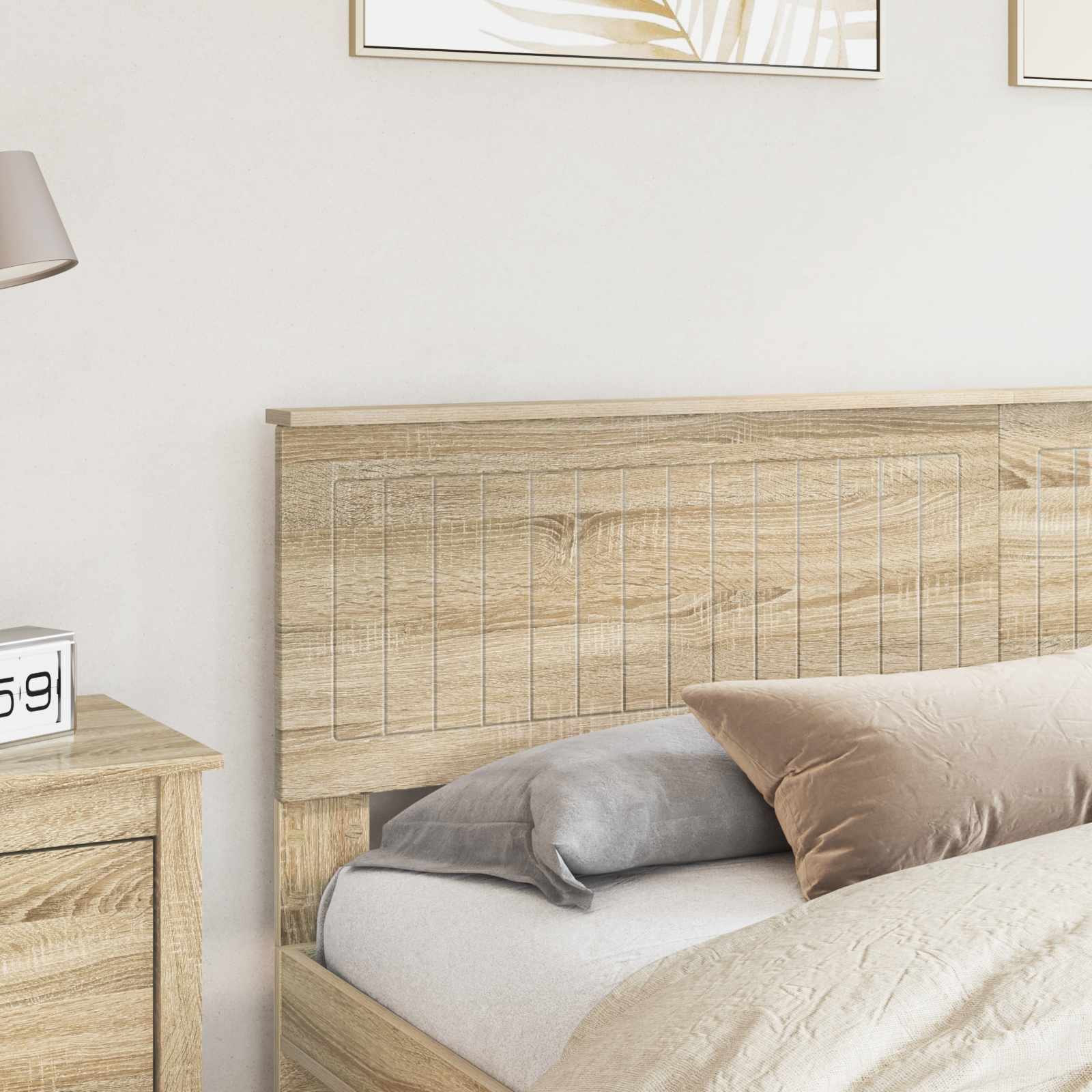 Headboard Sonoma Oak Engineered wood