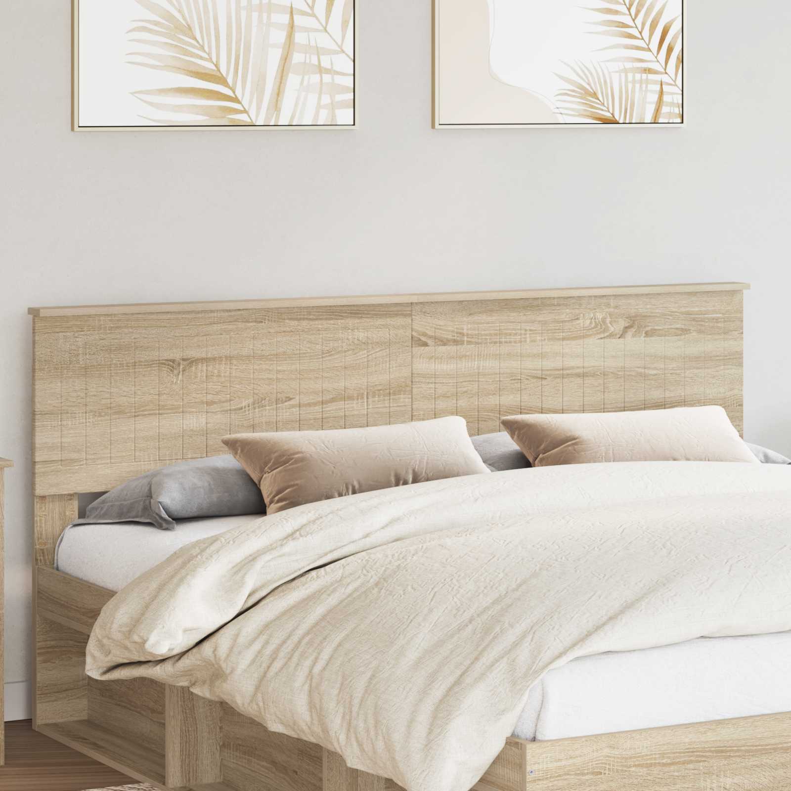 Headboard Sonoma Oak Engineered wood