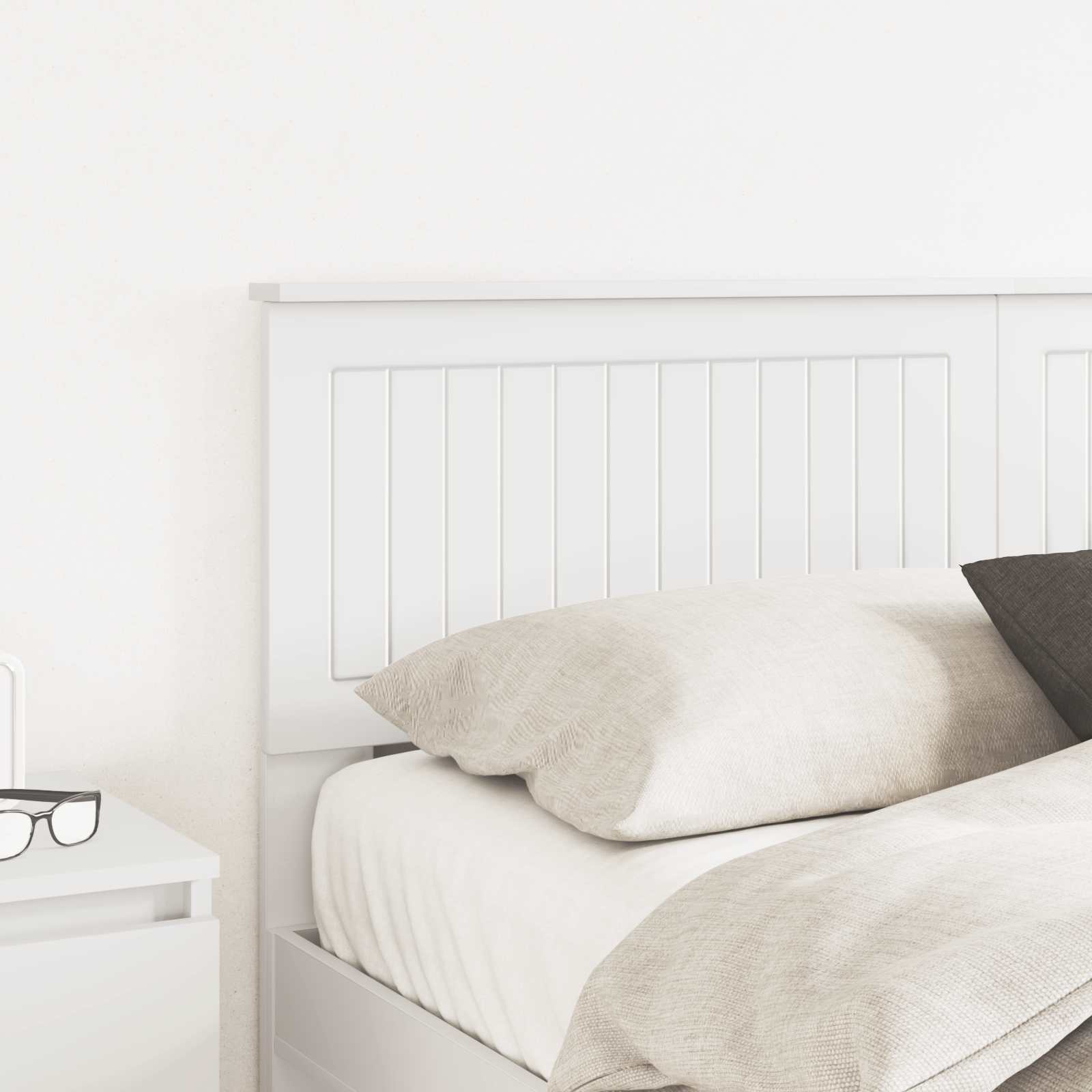 Headboard White Engineered wood