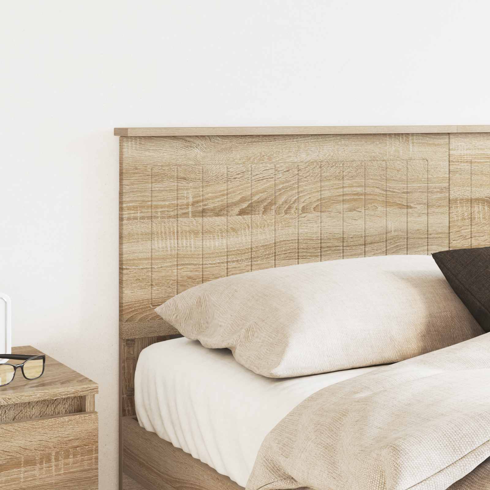 Headboard Sonoma Oak 150 cm Engineered wood