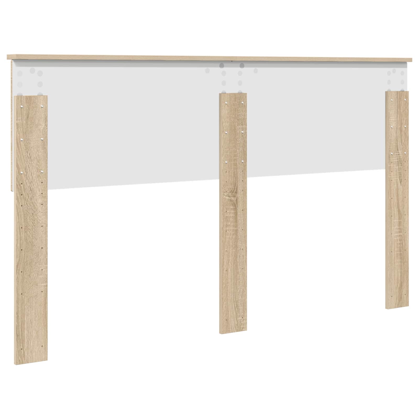 Headboard Sonoma Oak 150 cm Engineered wood