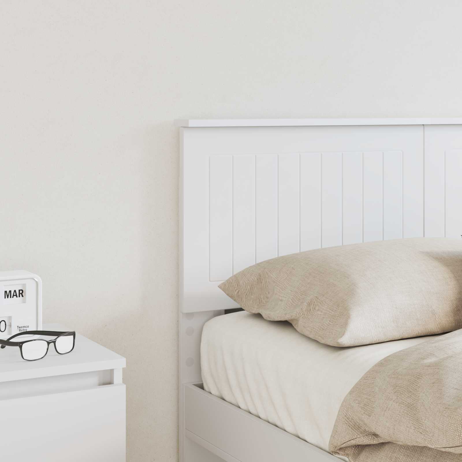 Headboard White Engineered wood