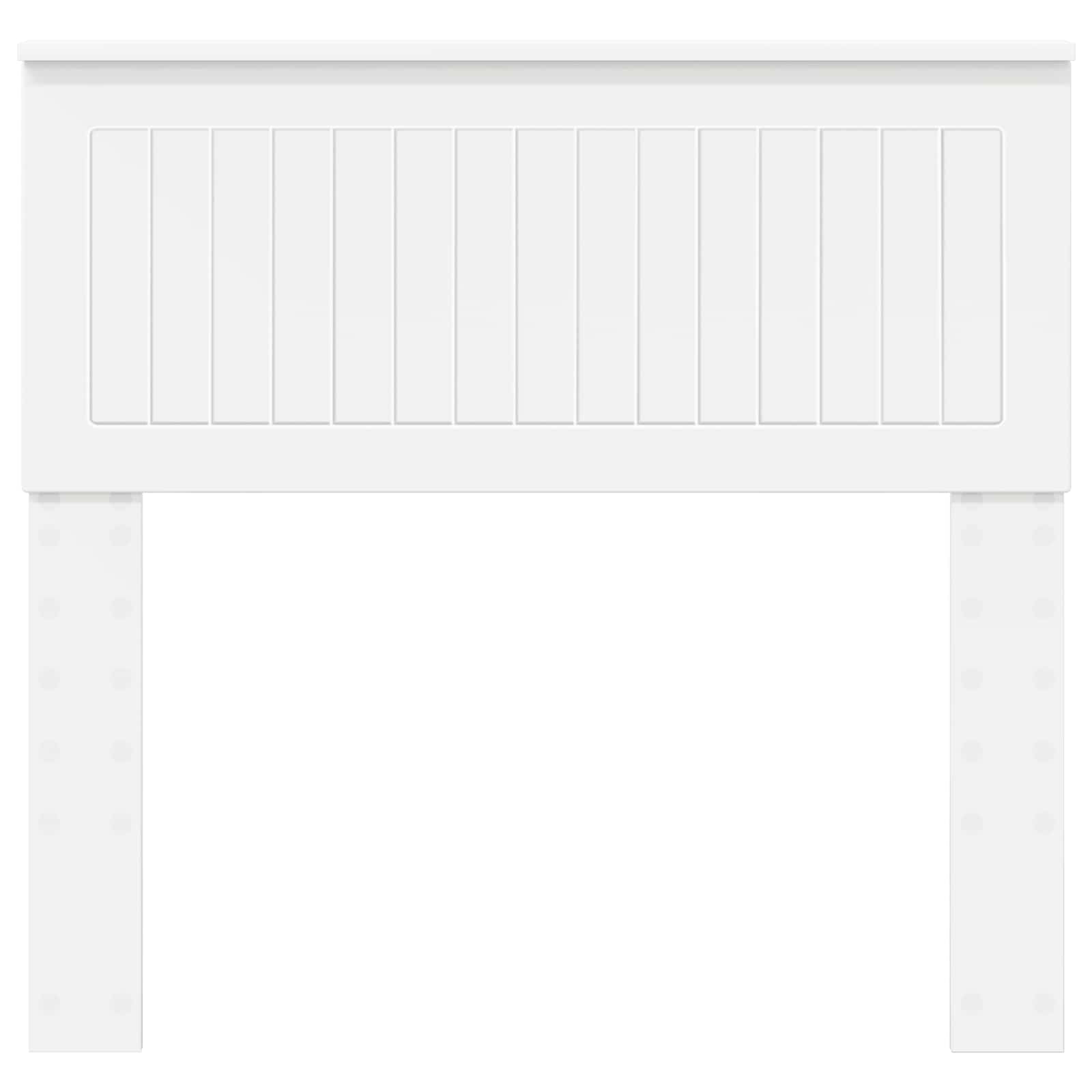 Headboard White Engineered wood