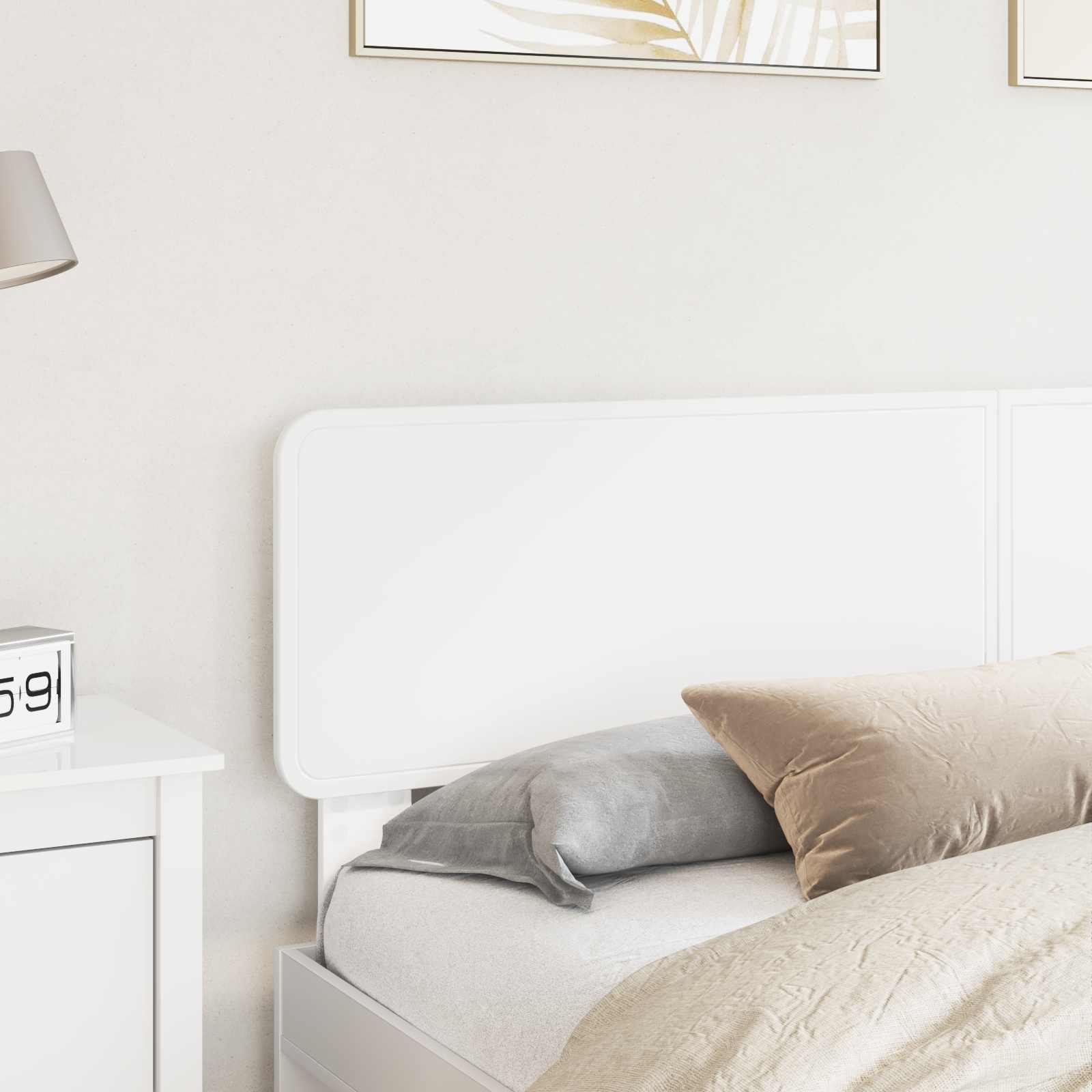 Headboard White Engineered wood