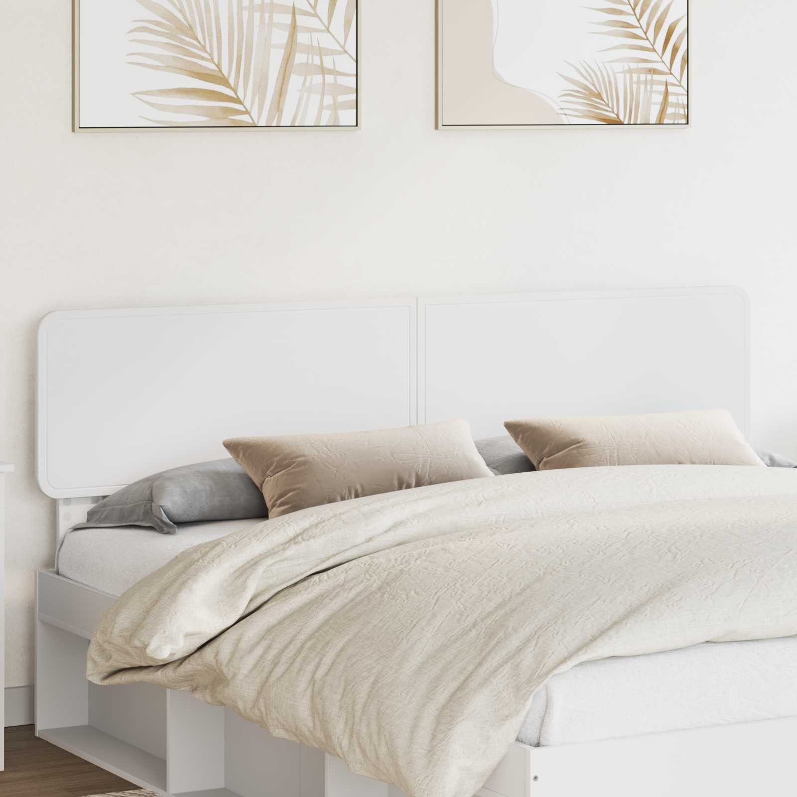 Headboard White Engineered wood
