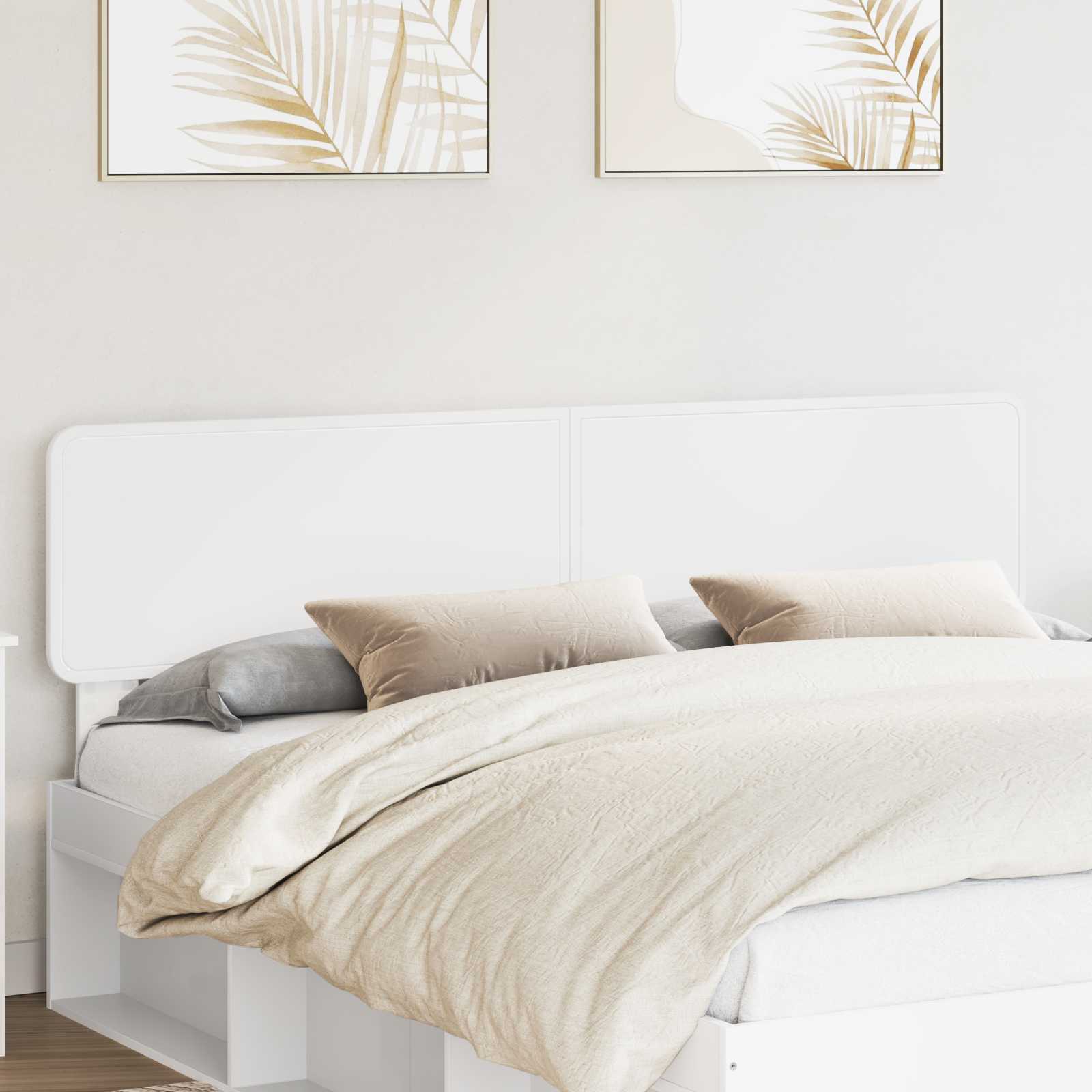 Headboard White Engineered wood