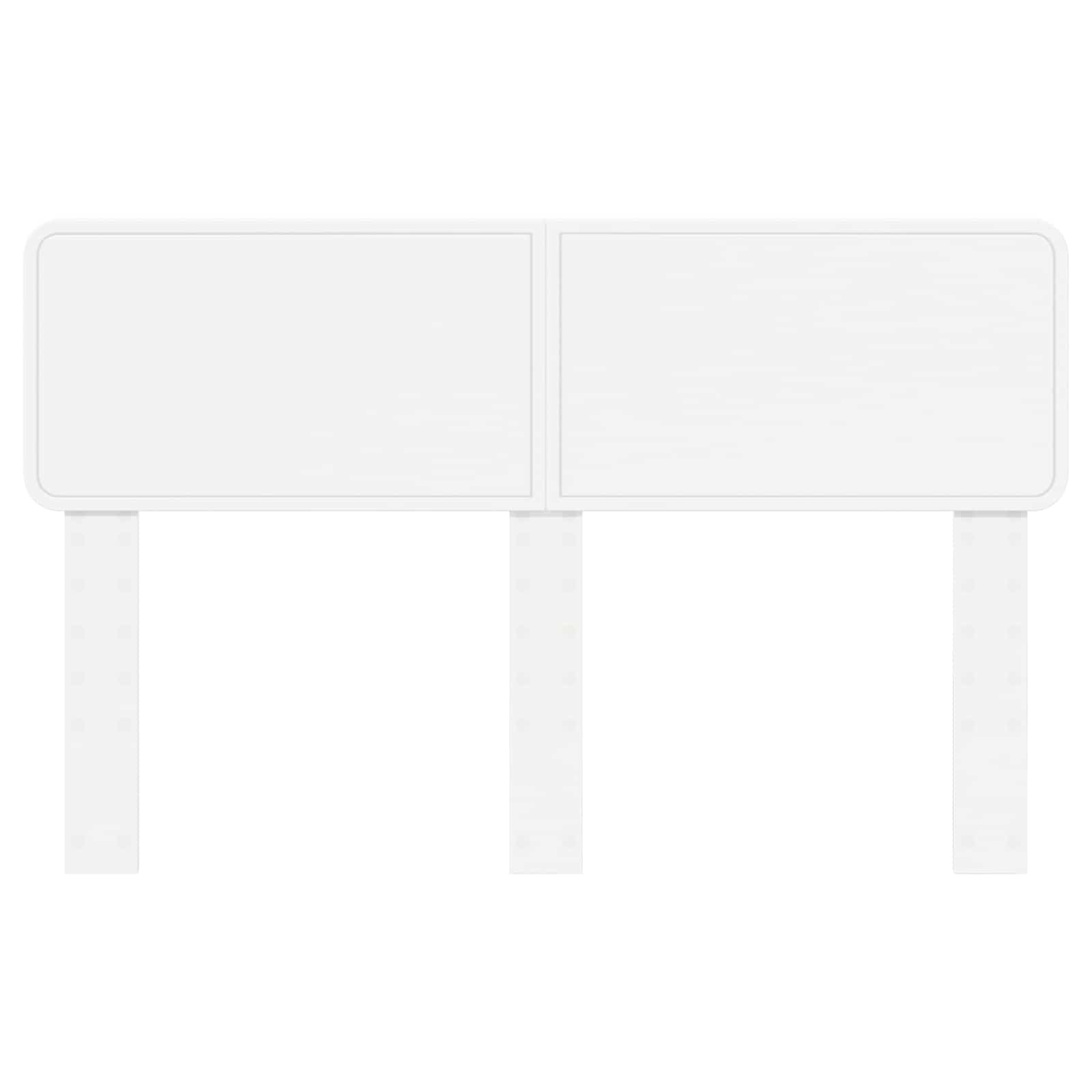 Headboard White Engineered wood