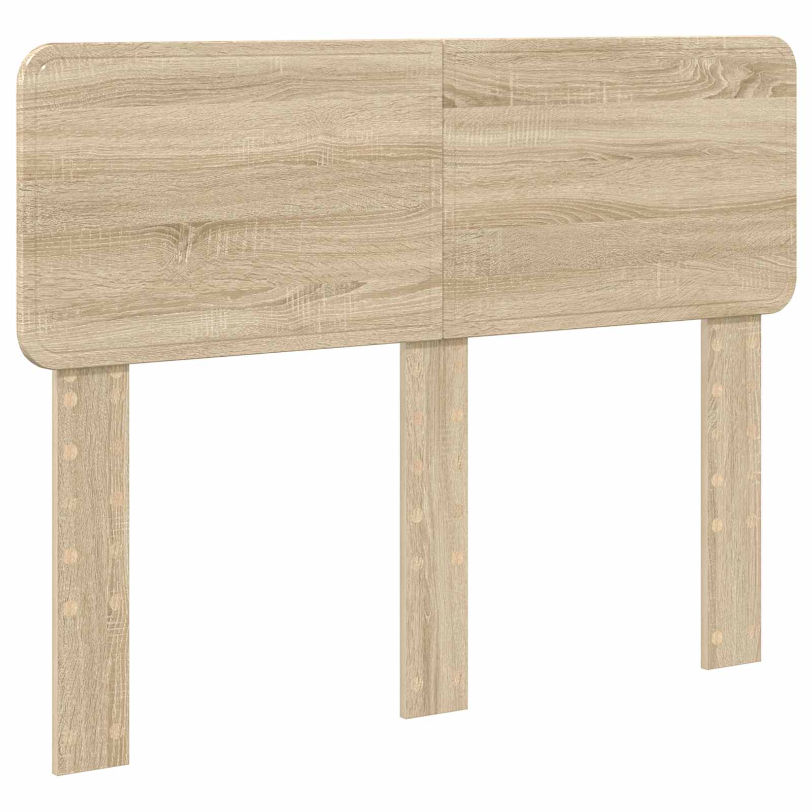 Headboard Sonoma Oak 135 cm Engineered wood