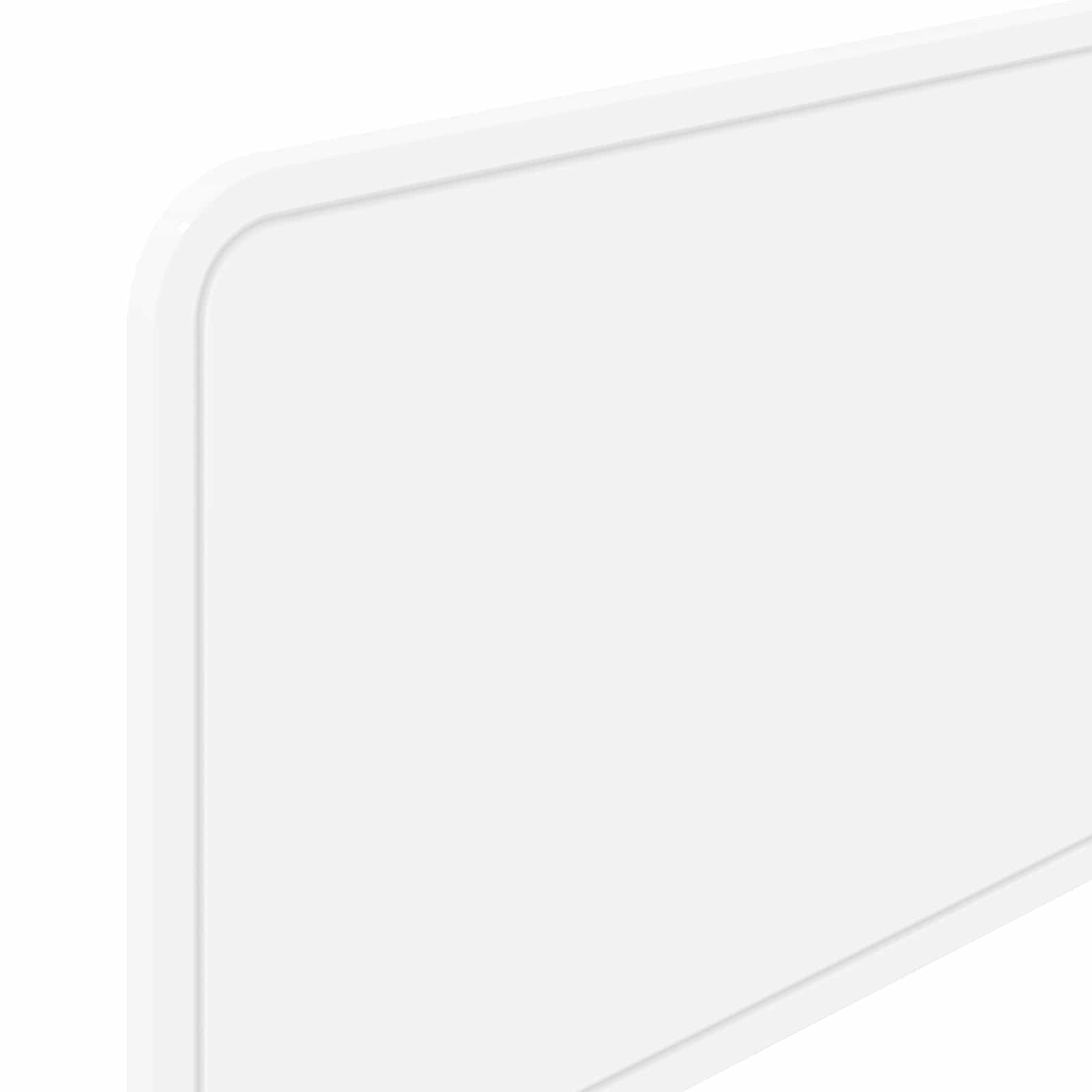 Headboard White Engineered wood