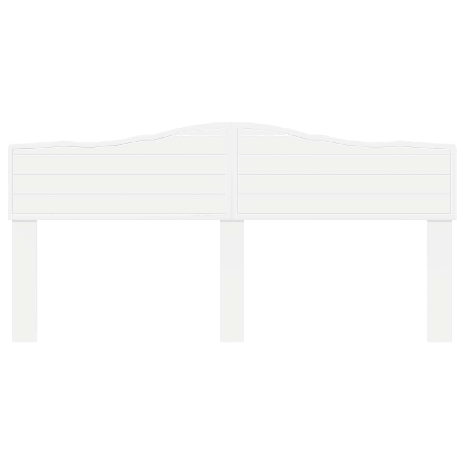 Headboard White Engineered wood