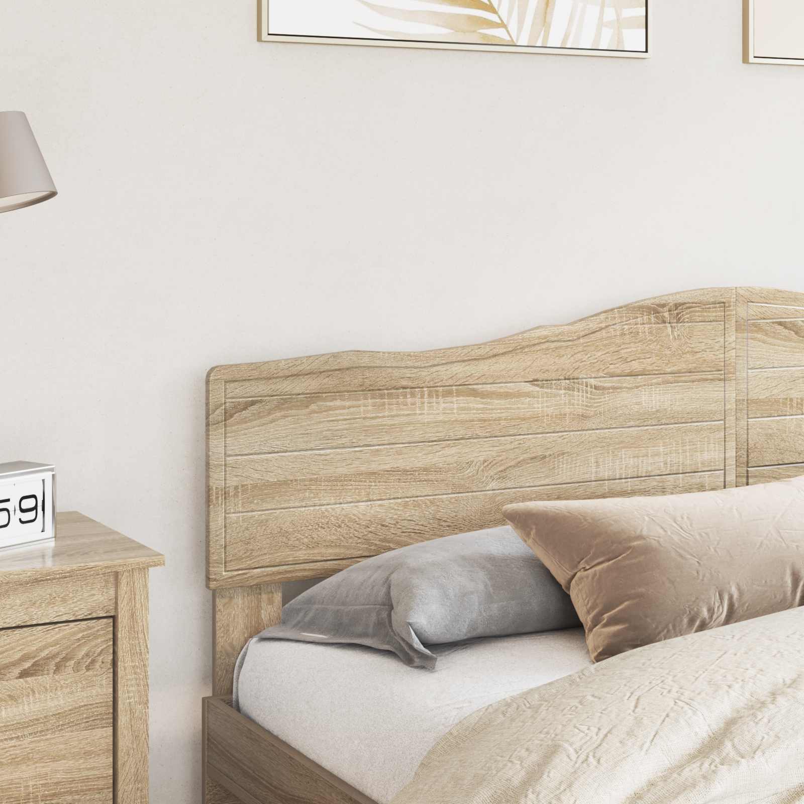 Headboard Sonoma Oak Engineered wood
