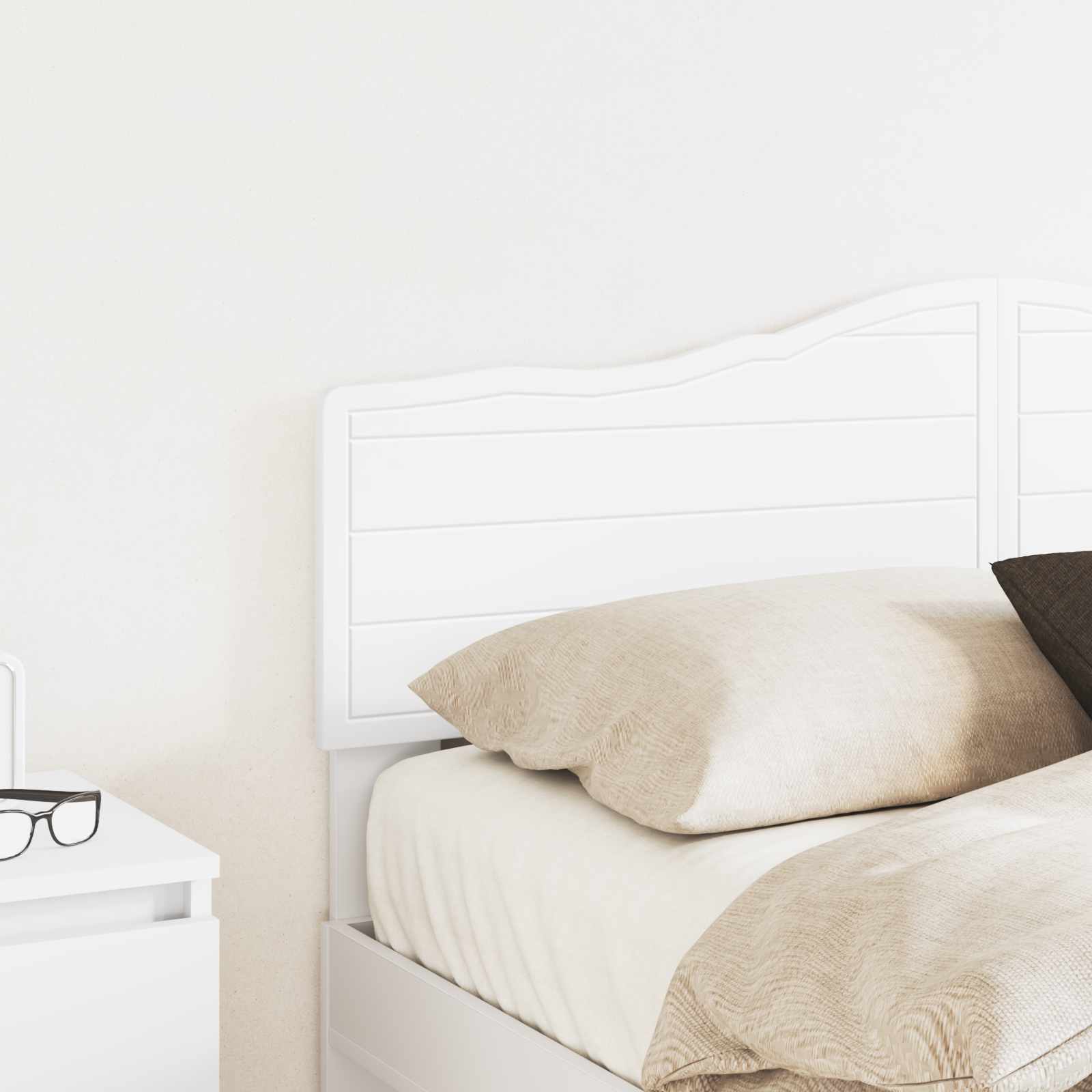 Headboard White Engineered wood